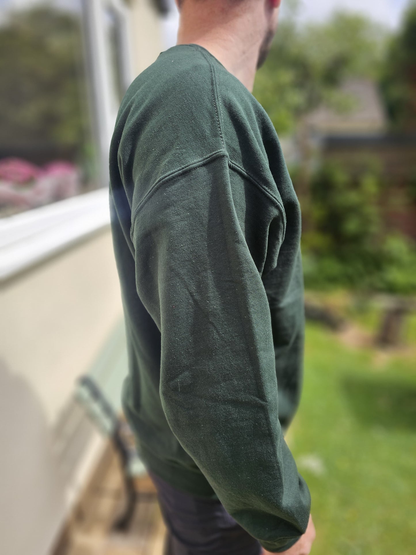 New Goose & Gander Dark Green Pullover Crew Neck Sweatshirt - XL/Extra Large