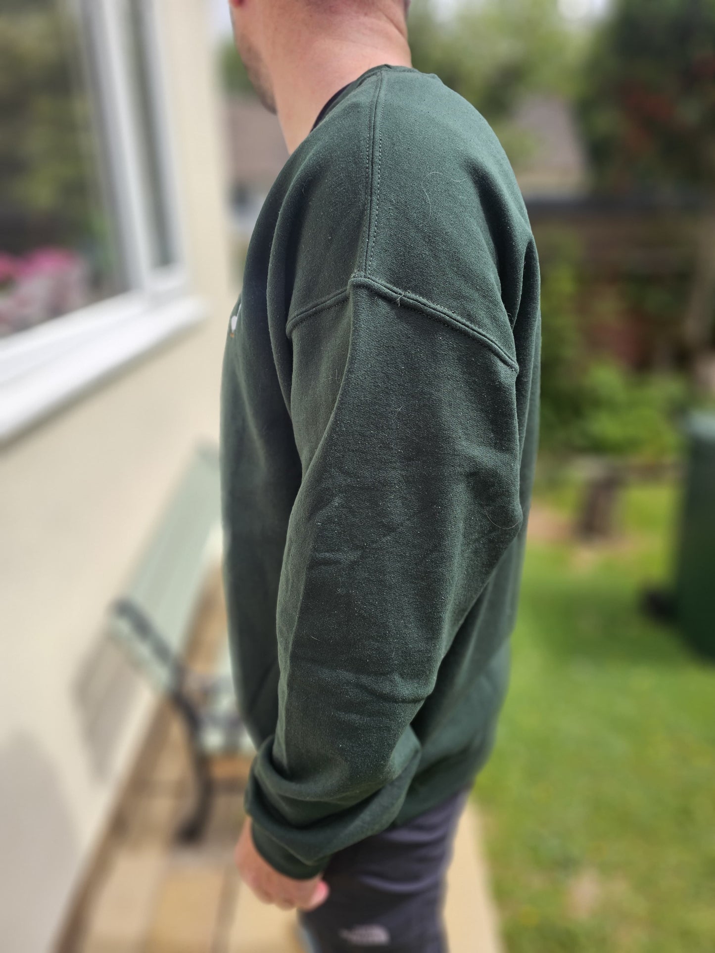 New Goose & Gander Dark Green Pullover Crew Neck Sweatshirt - XL/Extra Large