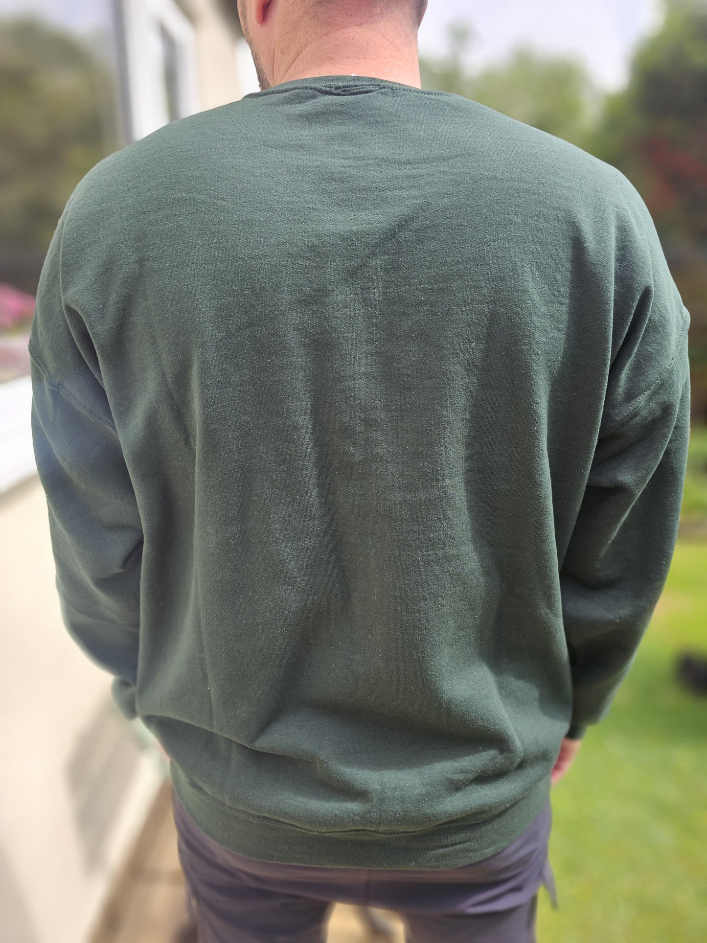 New Goose & Gander Dark Green Pullover Crew Neck Sweatshirt - XL/Extra Large