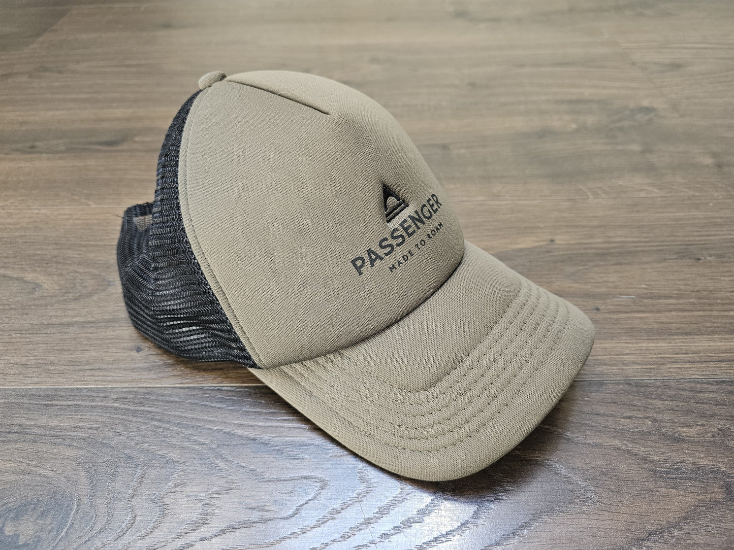Passenger Khaki Trucker Style Hat/Cap - Unisex - One Size/Adjustable