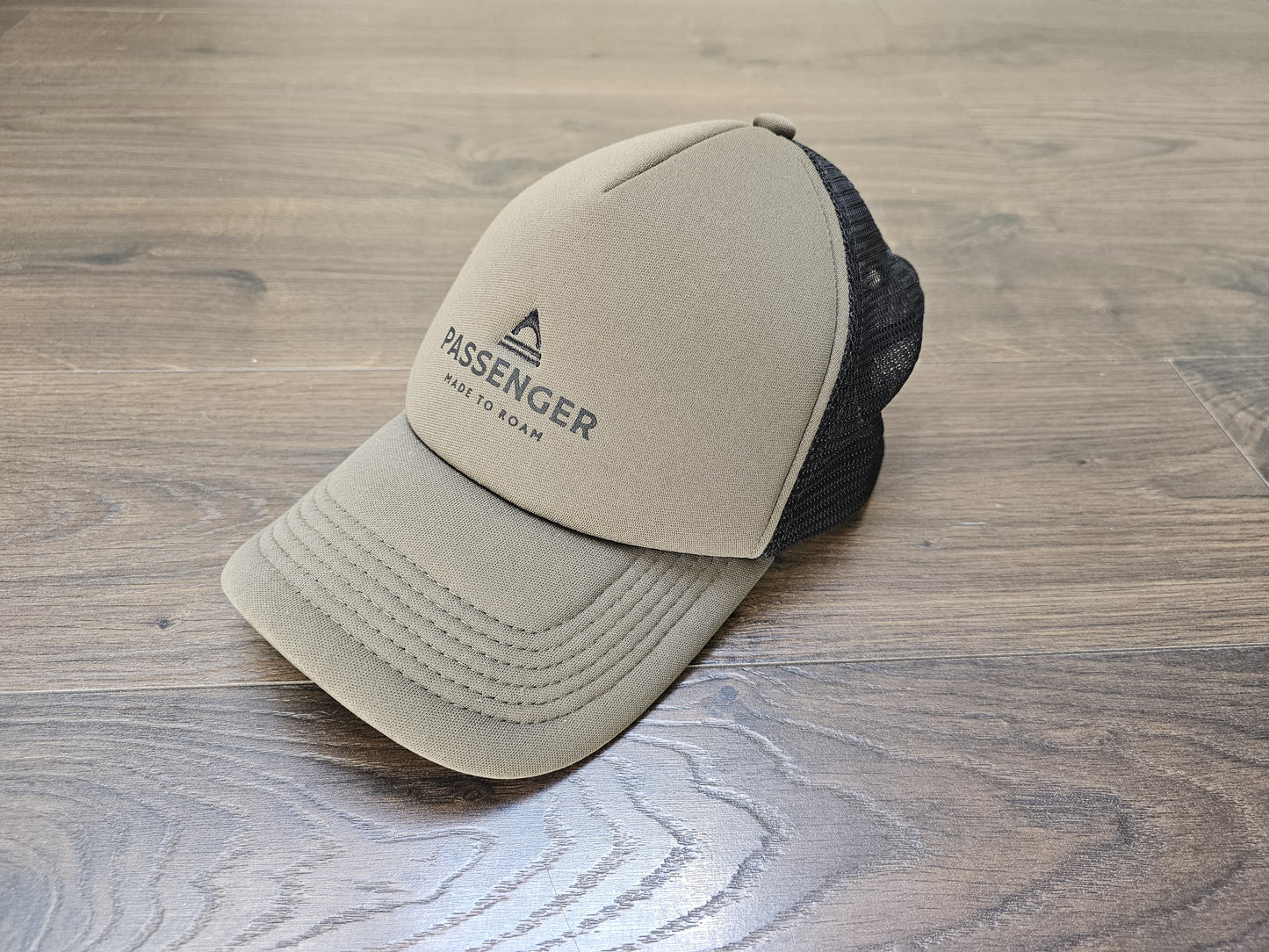 Passenger Khaki Trucker Style Hat/Cap - Unisex - One Size/Adjustable