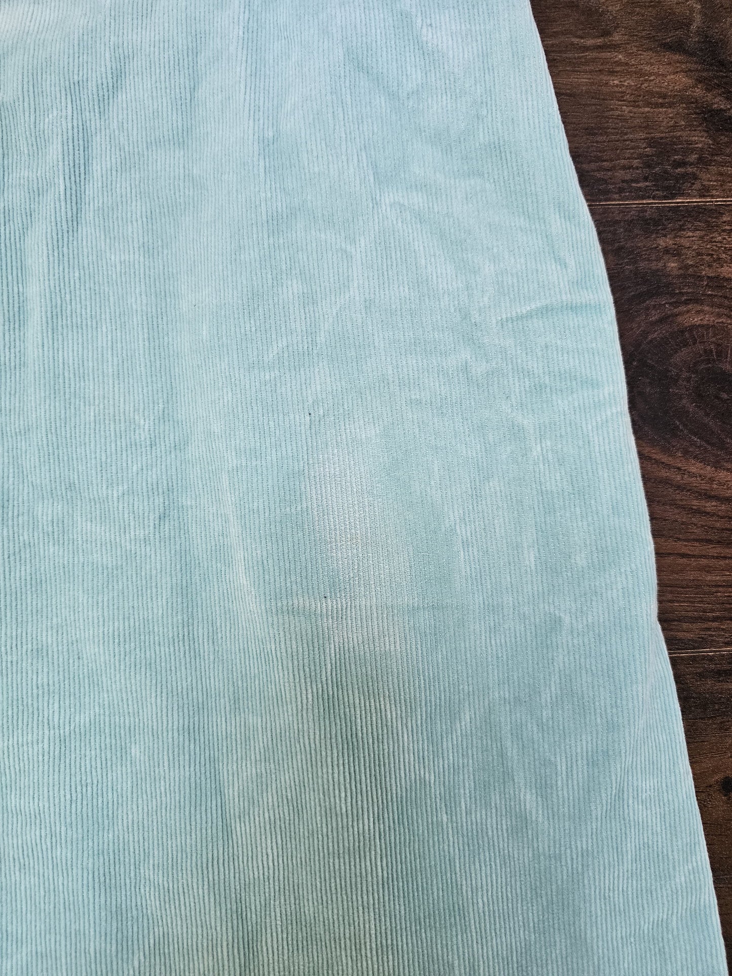 Lucy & Yak Turquoise Corduroy Pinafore Dungarees Style Dress - UK 12