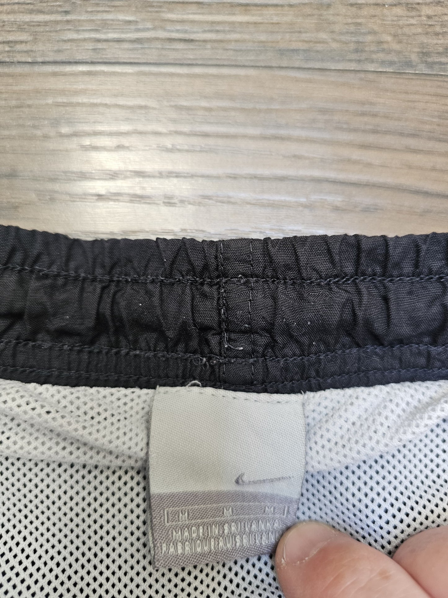 Nike Casal Silver Tag Activewear Black/Grey Gym/Swim Shorts - M/Medium