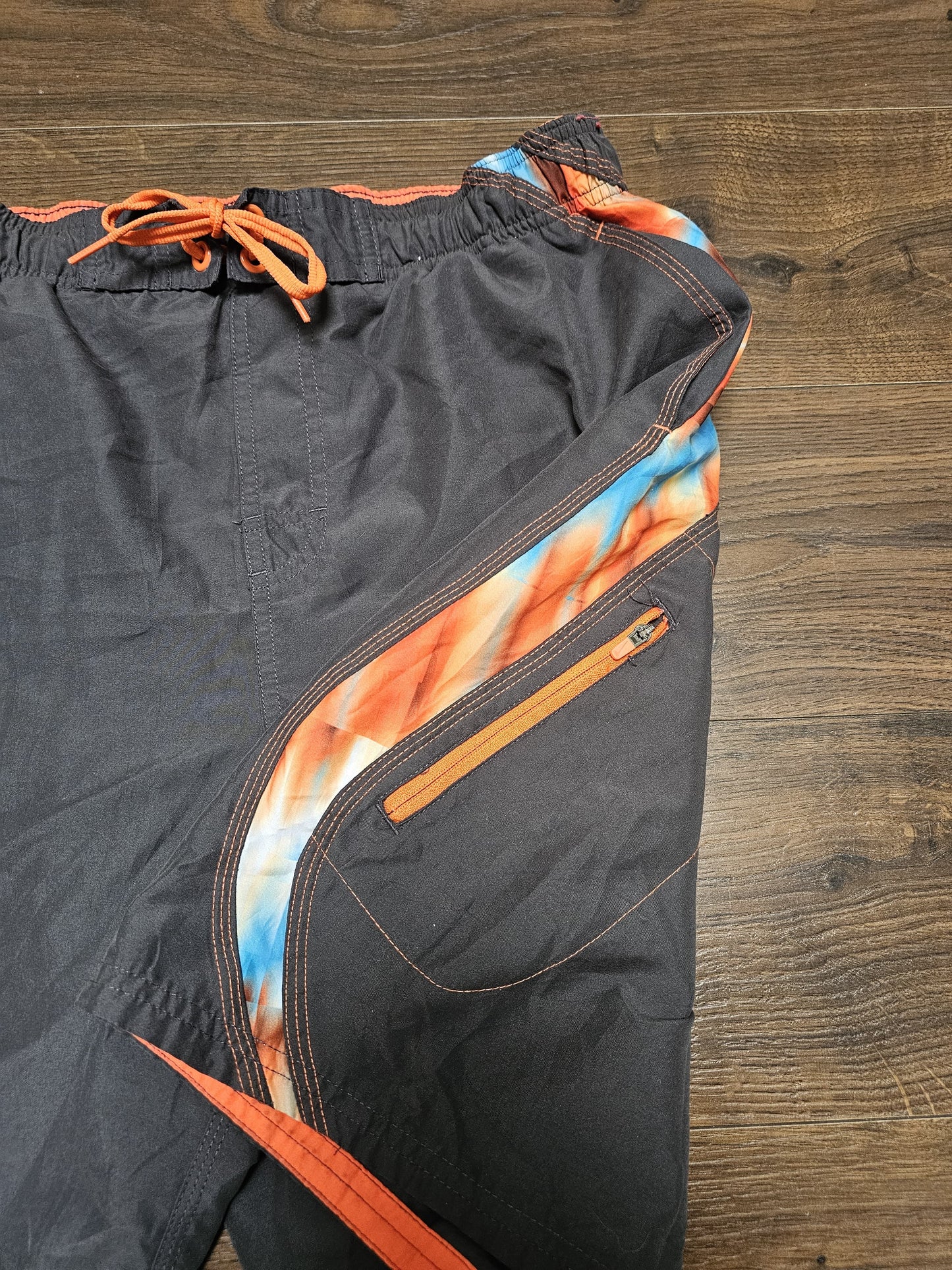 Nike Vintage Y2K Activewear/Casual/Swim Grey Shorts - L/Large