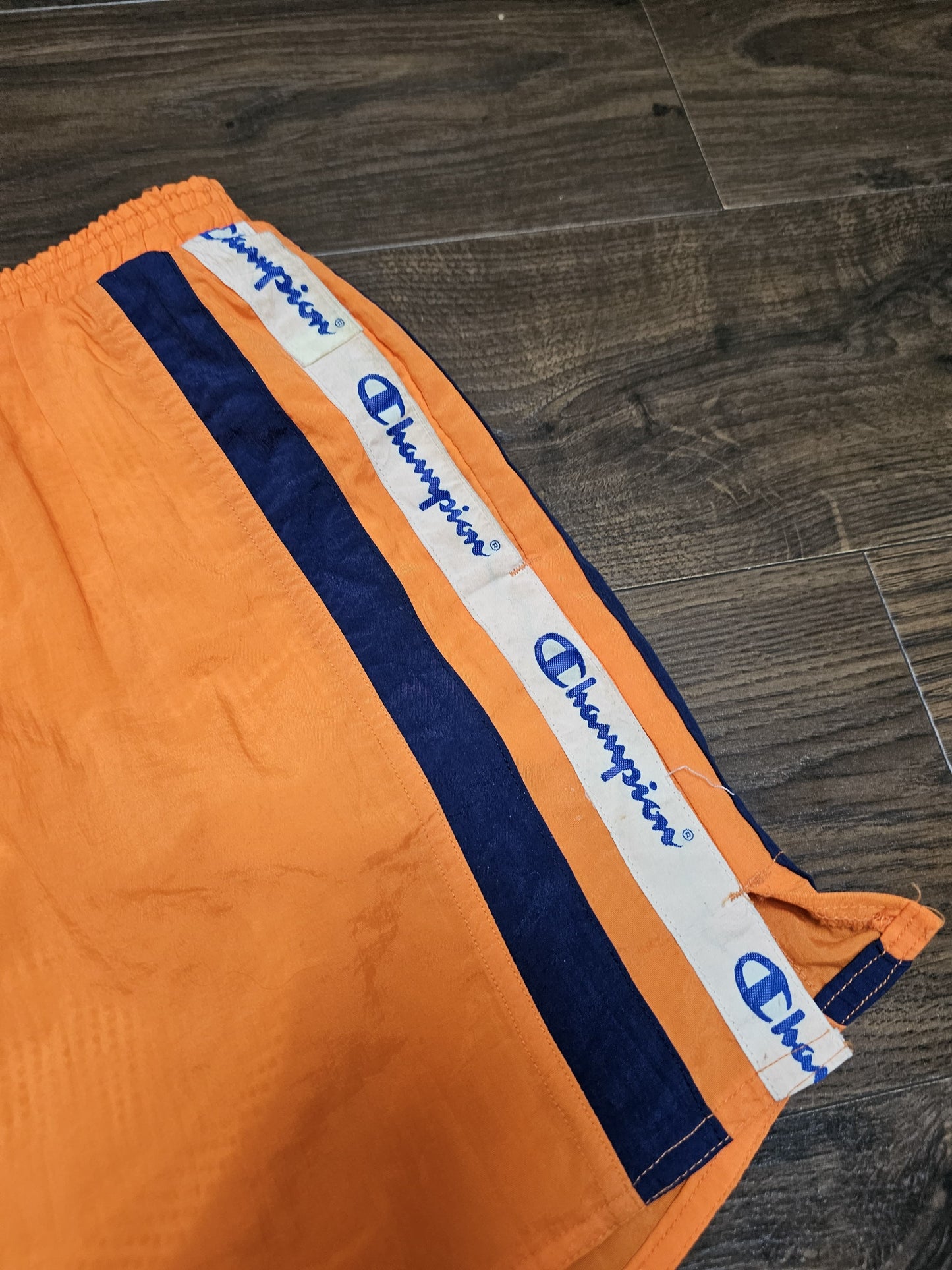 Champion Vintage Activewear/Casual/Swim Orange Shorts - L/Large (36-38)