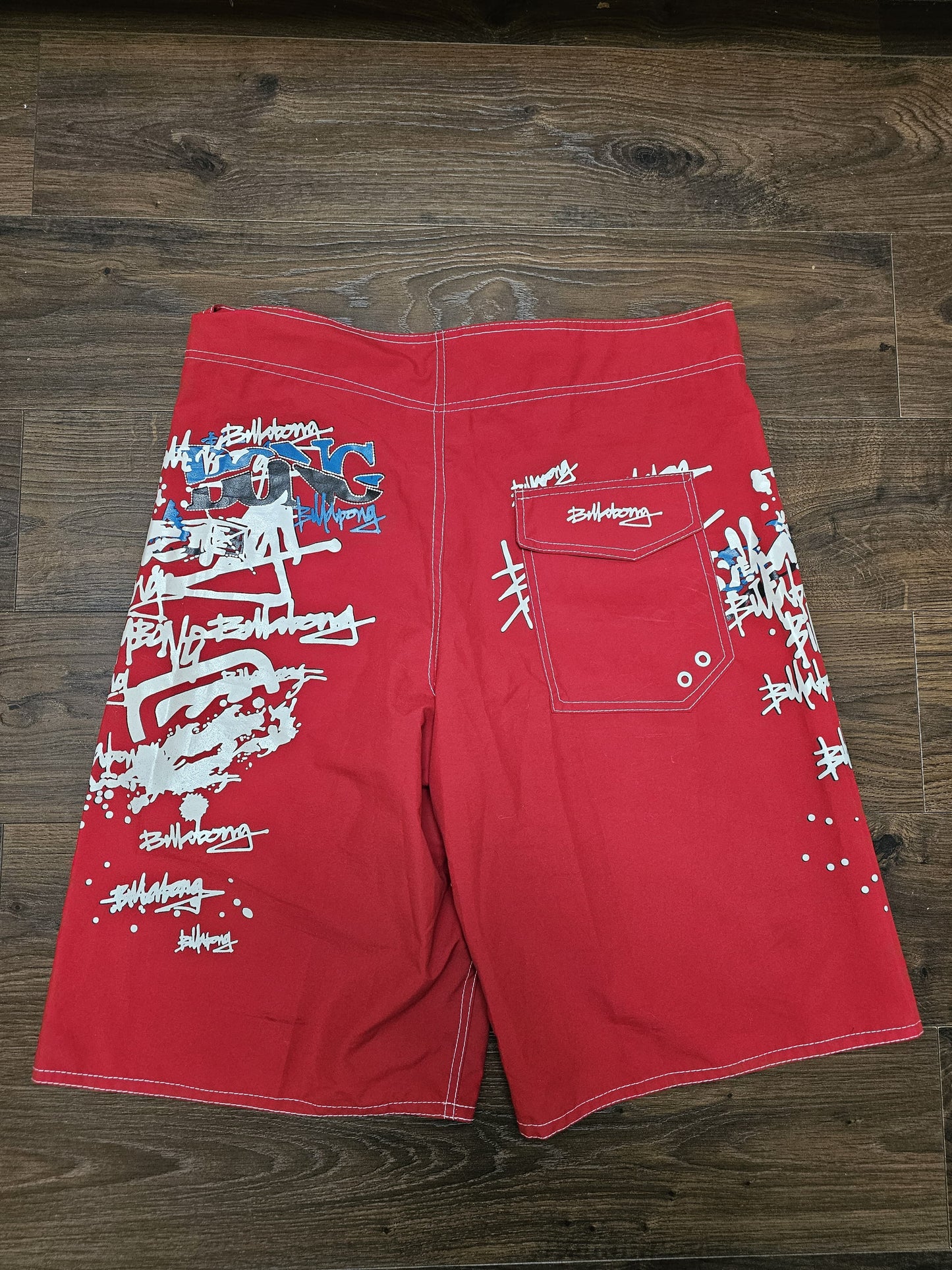 Vintage Billabong 90s Board/Swim Shorts Made In USA - W34