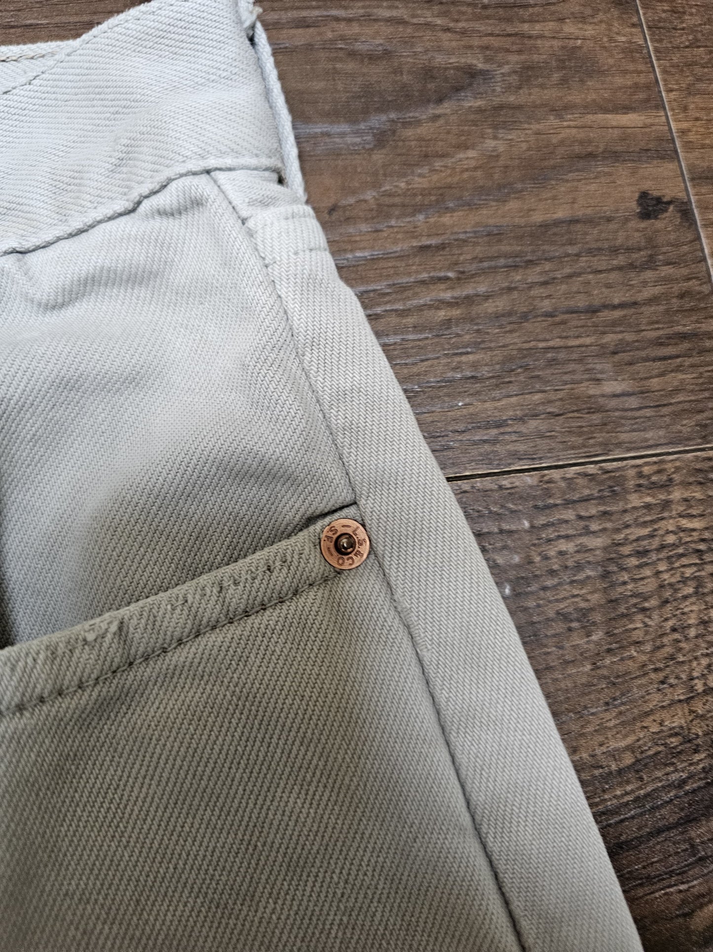 Levi's Vintage Orange Tab Jeans 614 02 Regular Straight Fit W31/34L