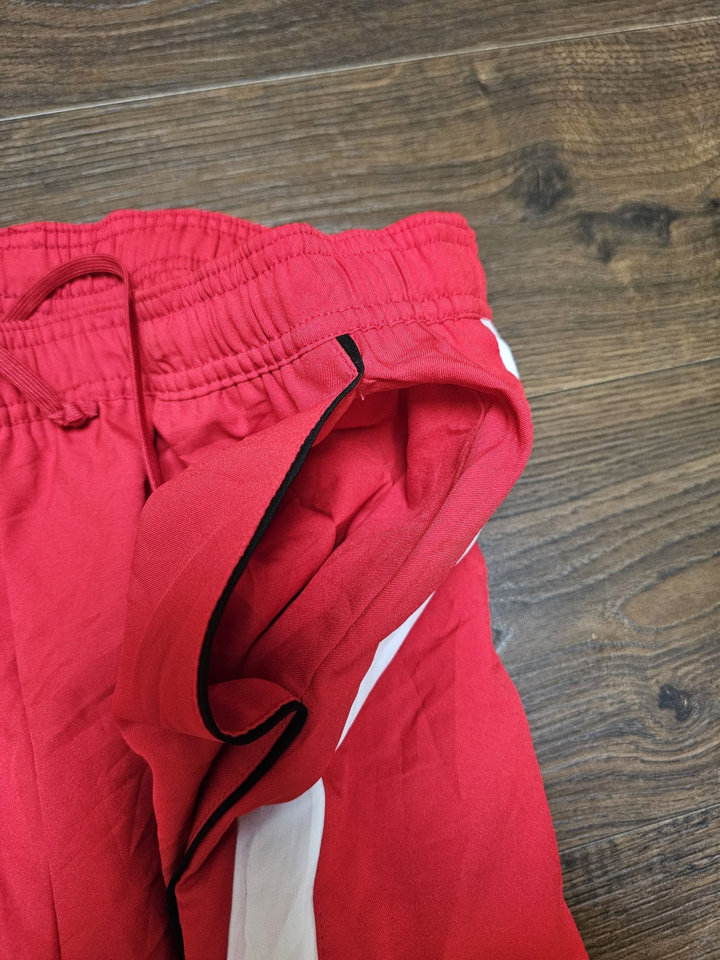 Nike Silver Tag Y2K Womens Activewear/Casual/ Red Shorts - M/Medium (8-10)