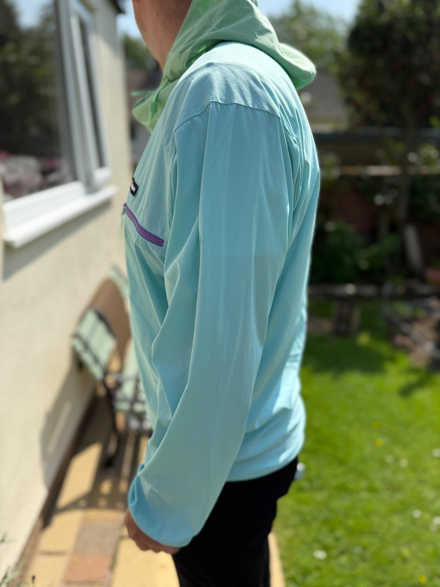 Berghaus Unisex Wind Shirt 90 1/2 Zip Hooded Jacket - M/Medium