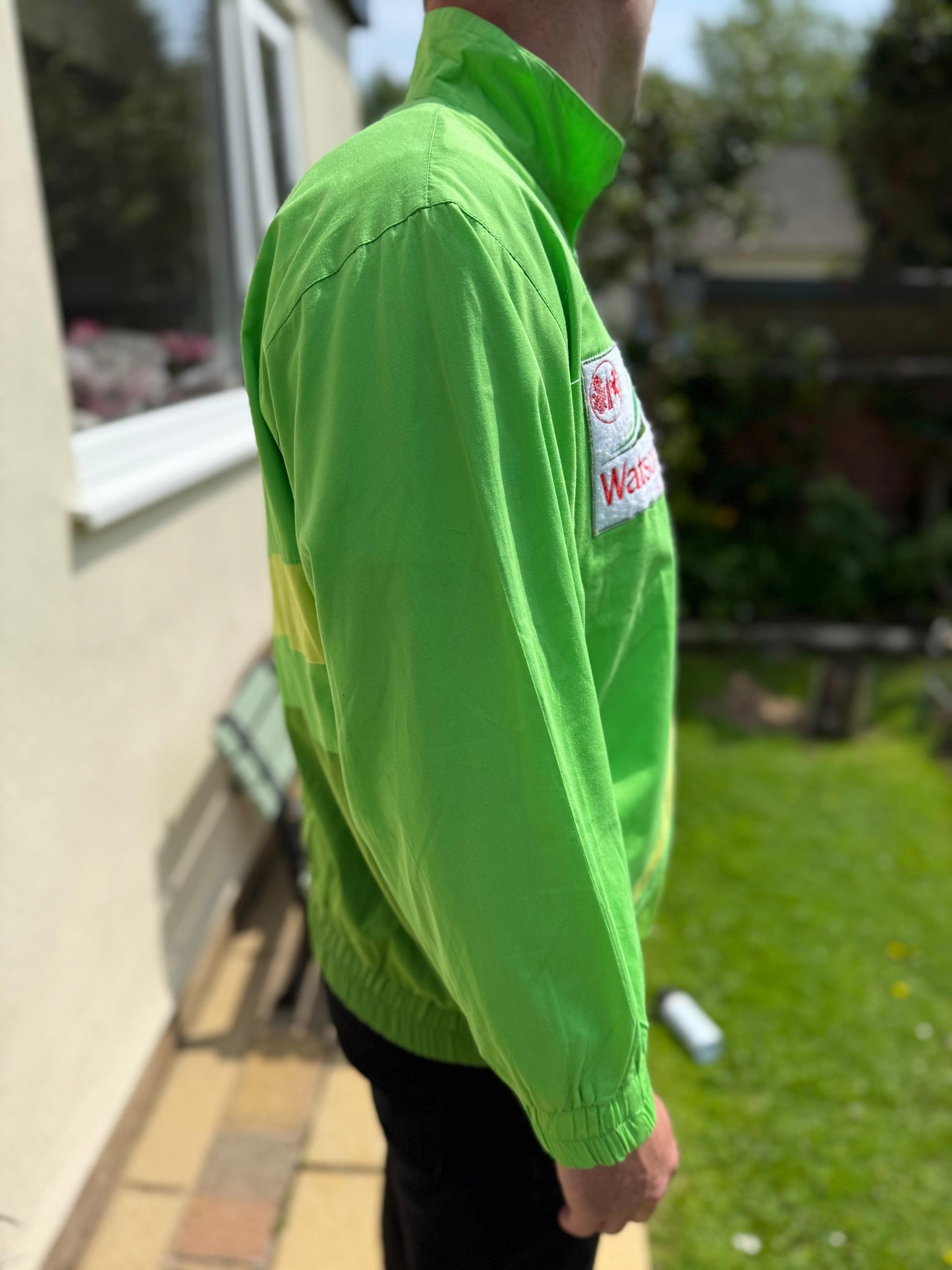 Watsons Racing Green Full Zip Motor Racing Jacket Shell - L/Large