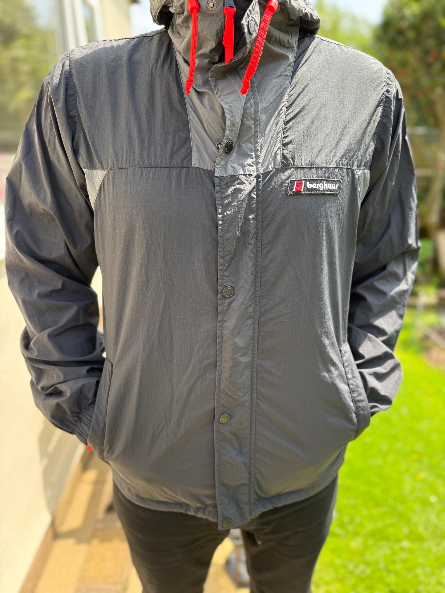 Berghaus Unisex Windbreaker 21 Full Zip Jacket - L/Large