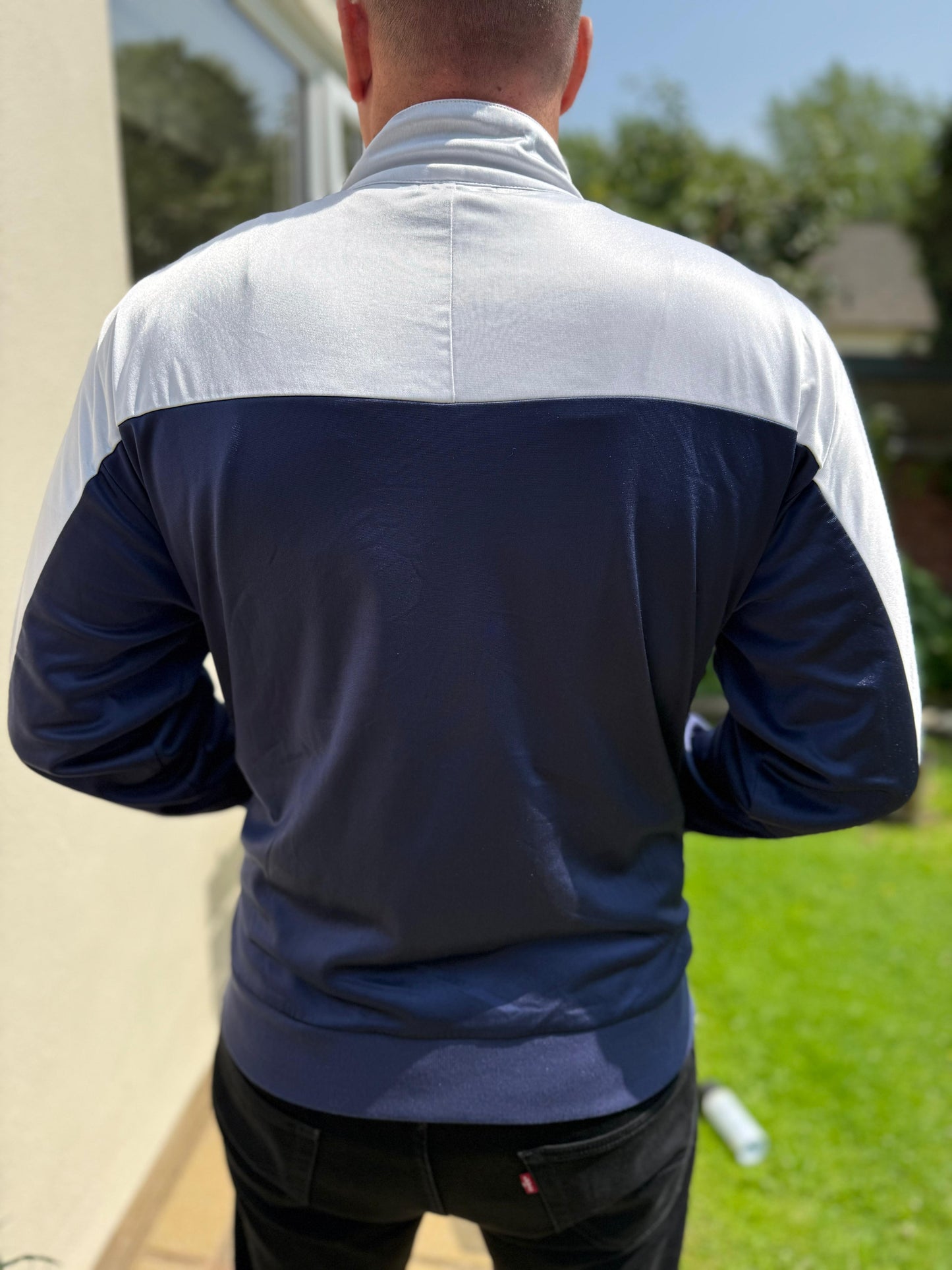 Vintage Unisex Asics Casual Tracksuit Style Sport Jacket - M/L Medium/Large
