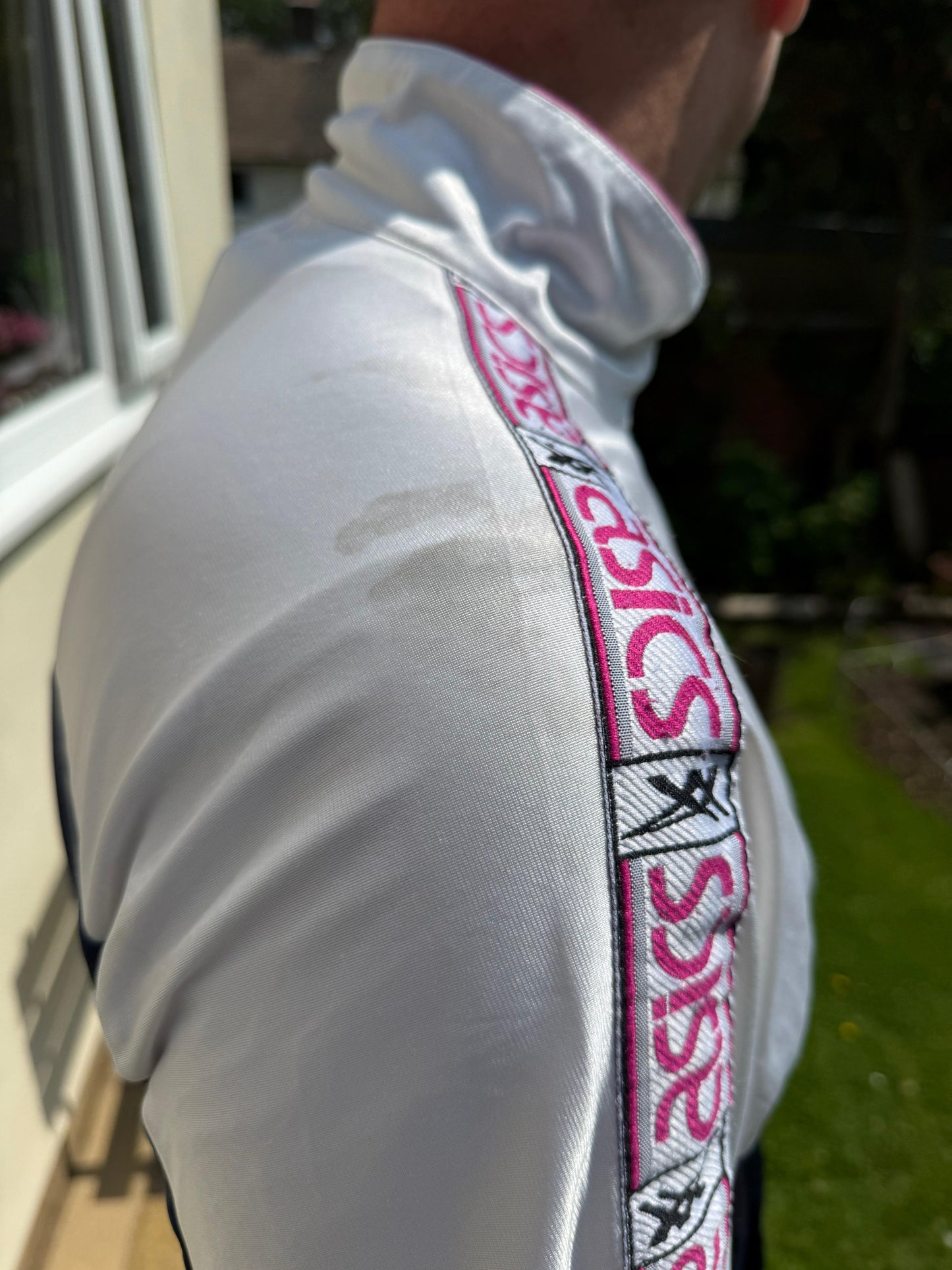 Vintage Unisex Asics Casual Tracksuit Style Sport Jacket - M/L Medium/Large
