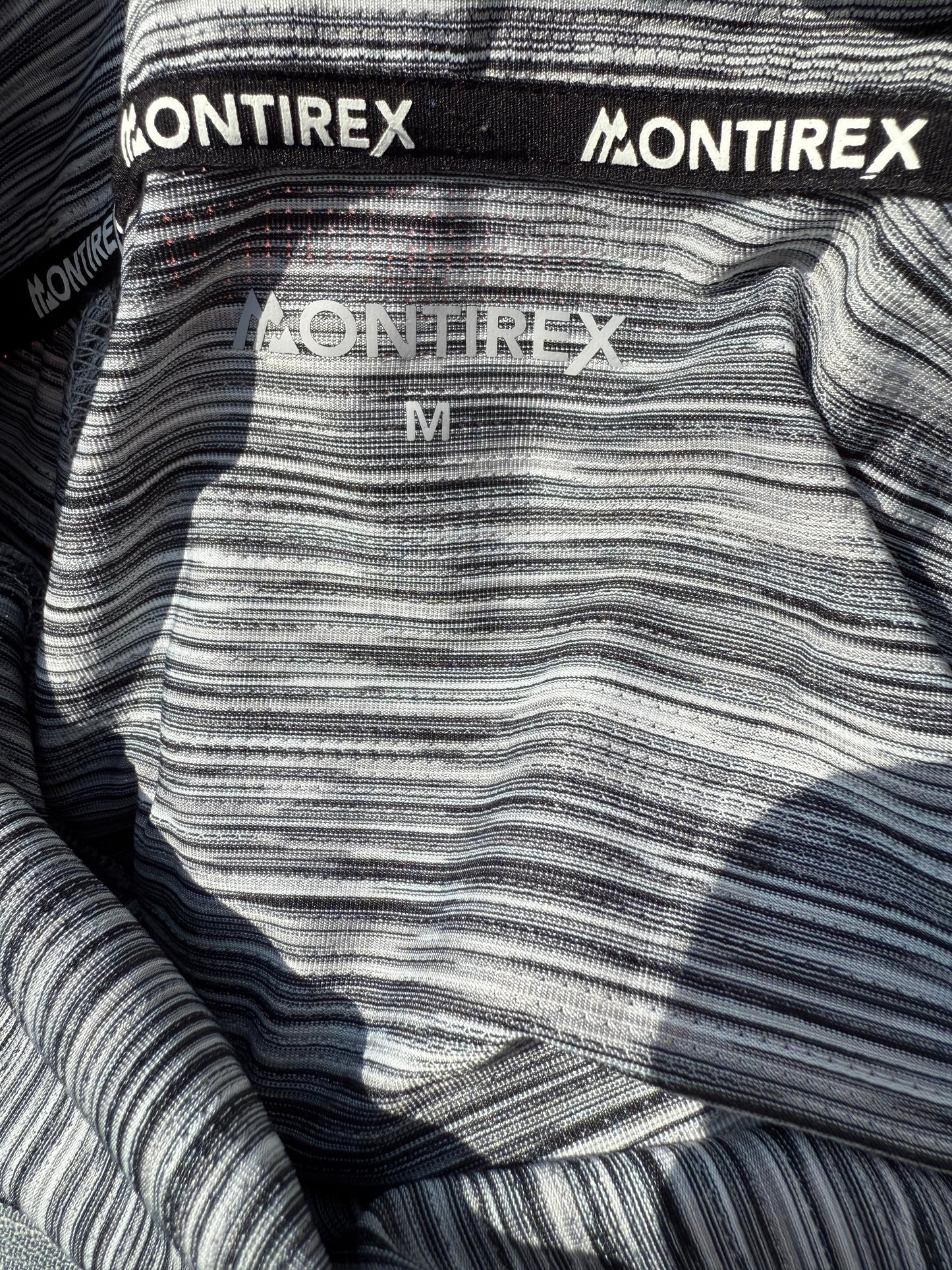 Montirex Grey 1/4 Zip Long Sleeve Pullover Top - M/Medium