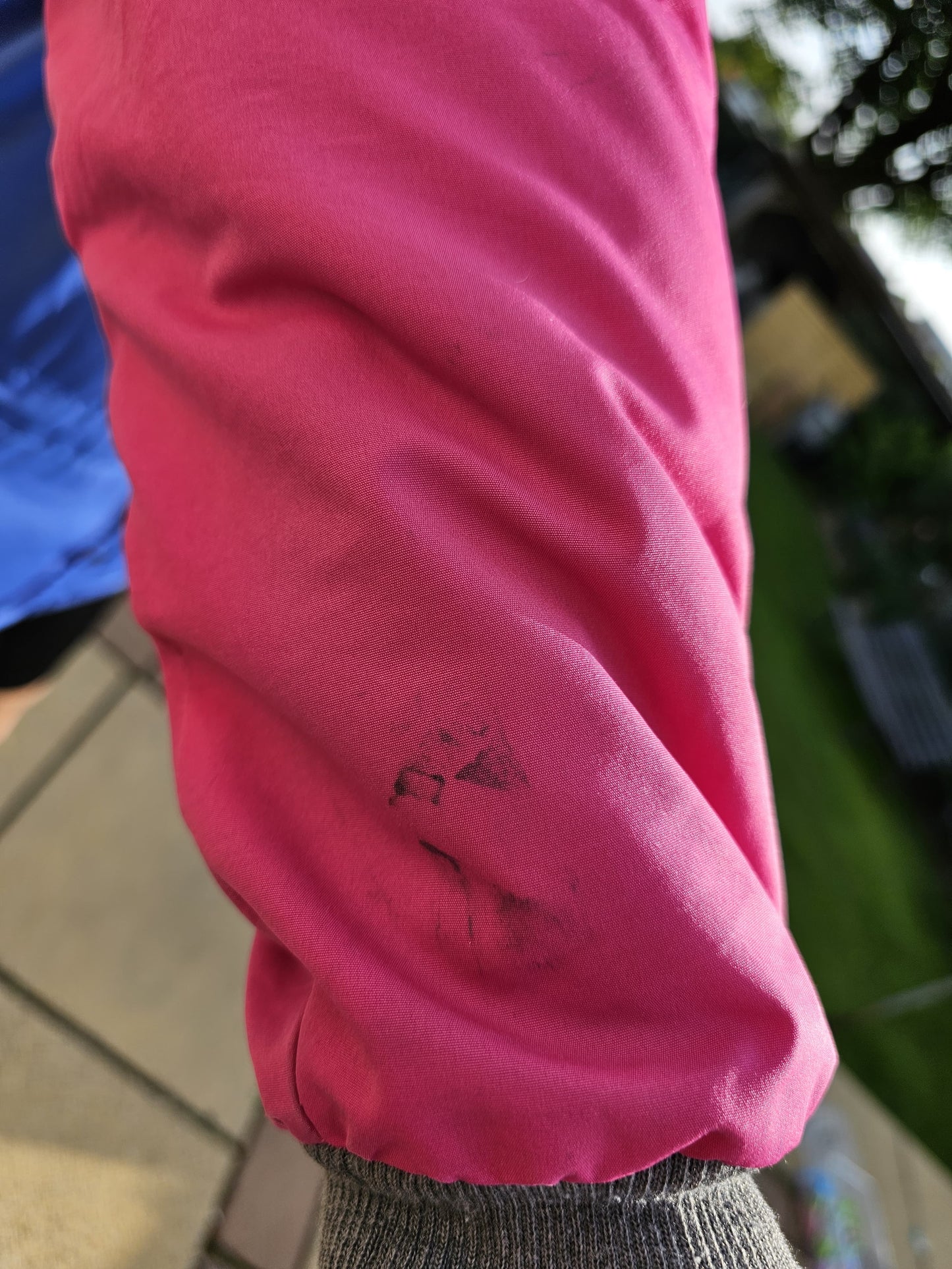 Vintage Berghaus Neidhart Gemini LTS Blue/Pink Full Zip Windbreaker 90s Coat/Jacket - Size 36