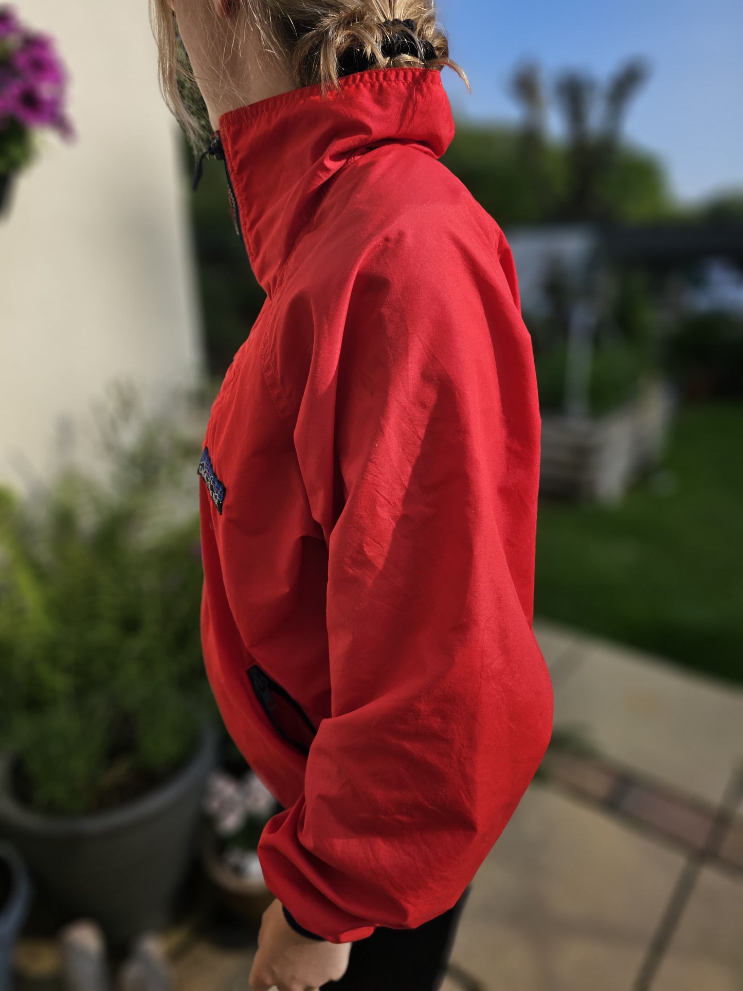 Women's Patagonia Vintage Pullover Windbreaker Jacket - M/Medium