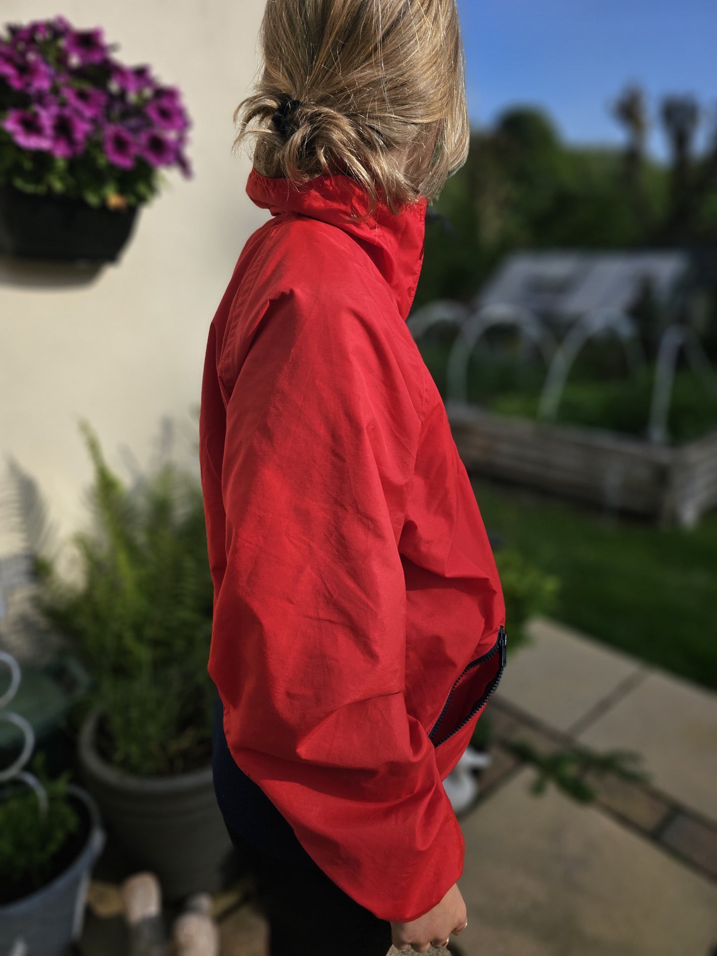 Women's Patagonia Vintage Pullover Windbreaker Jacket - M/Medium