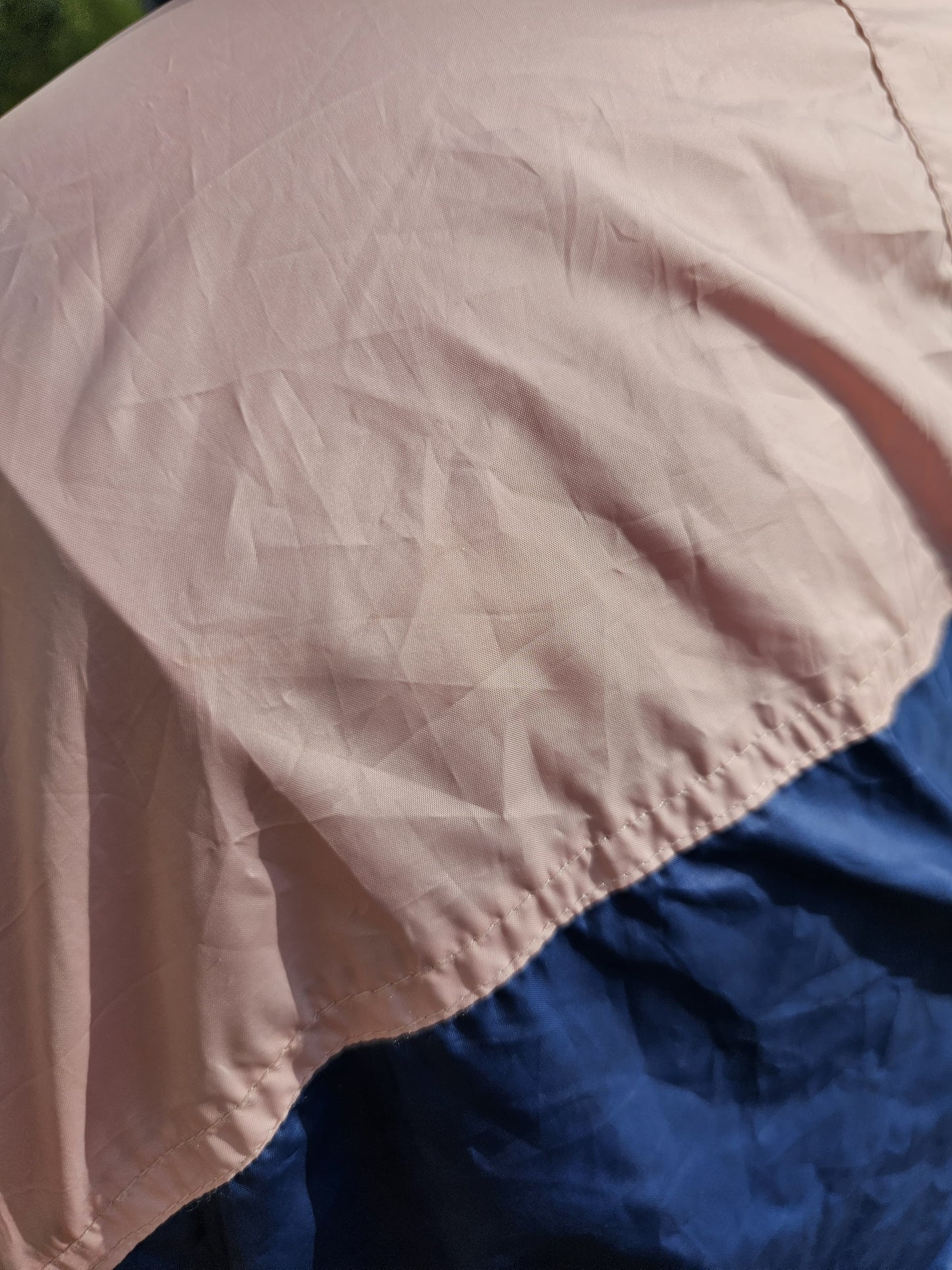 Columbia Challenger Pullover 1/2 Zip Hooded Windbreaker -M/Medium