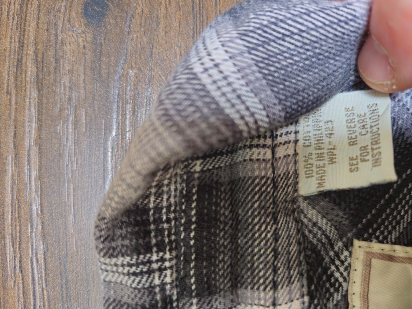 Mens Levi's Long Sleeve Check Checkered Shirt/Over Shirt - S/Small