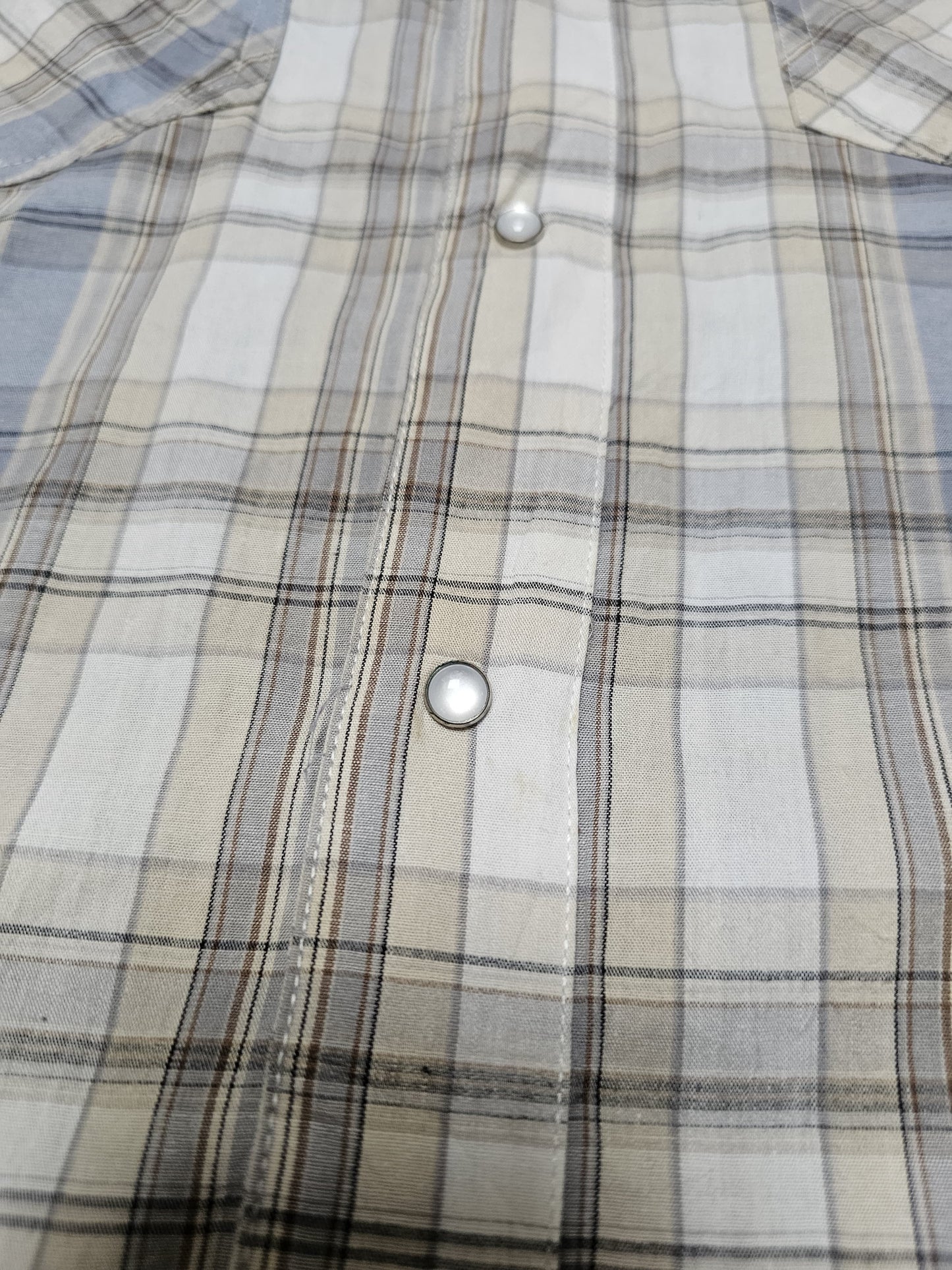 Mens Levi's Long Sleeve Check Checkered Shirt/Over Shirt - M/Medium
