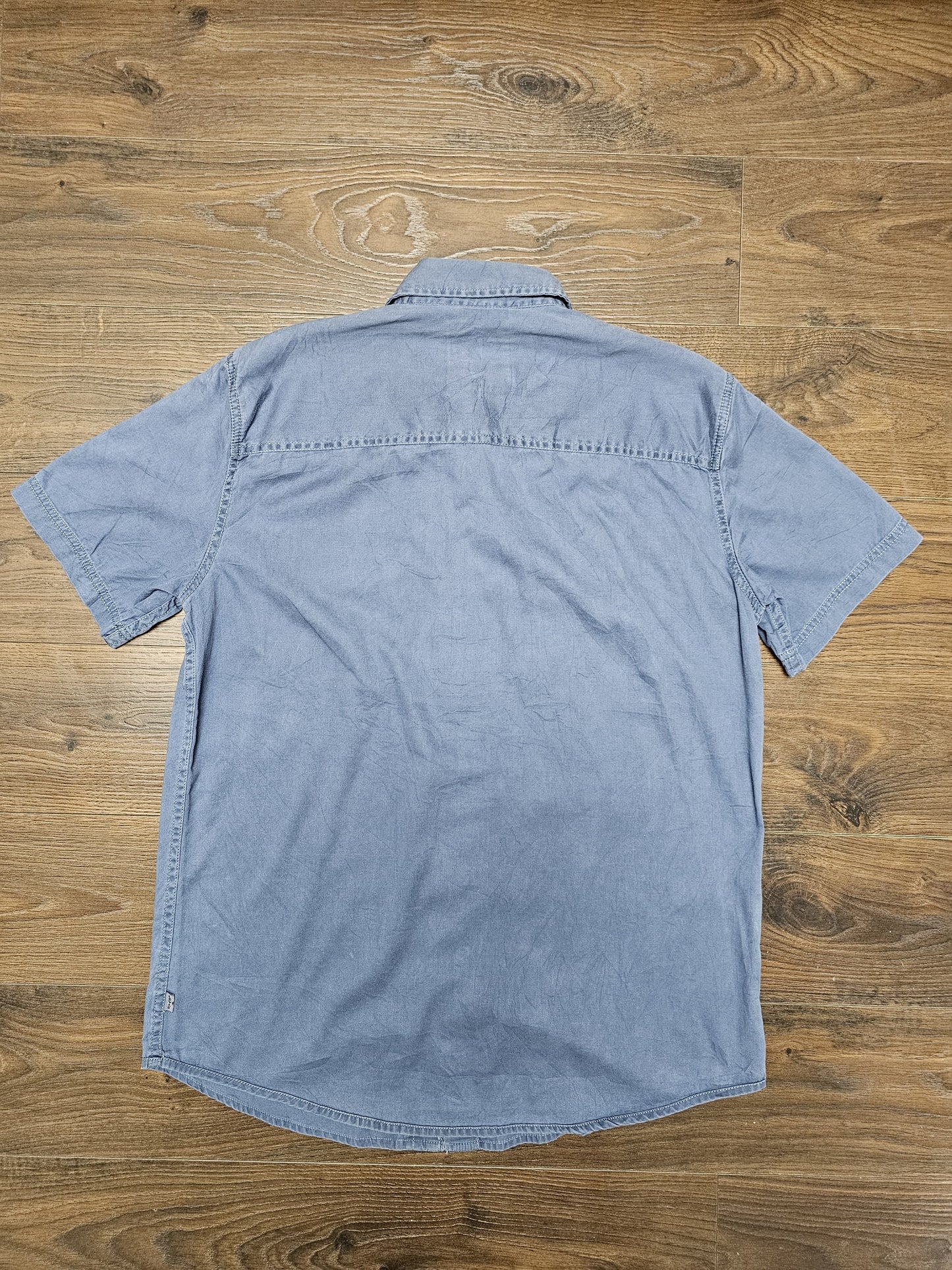 Mens Levi's Short Sleeve Blue Shirt - S/Small Smart Casual