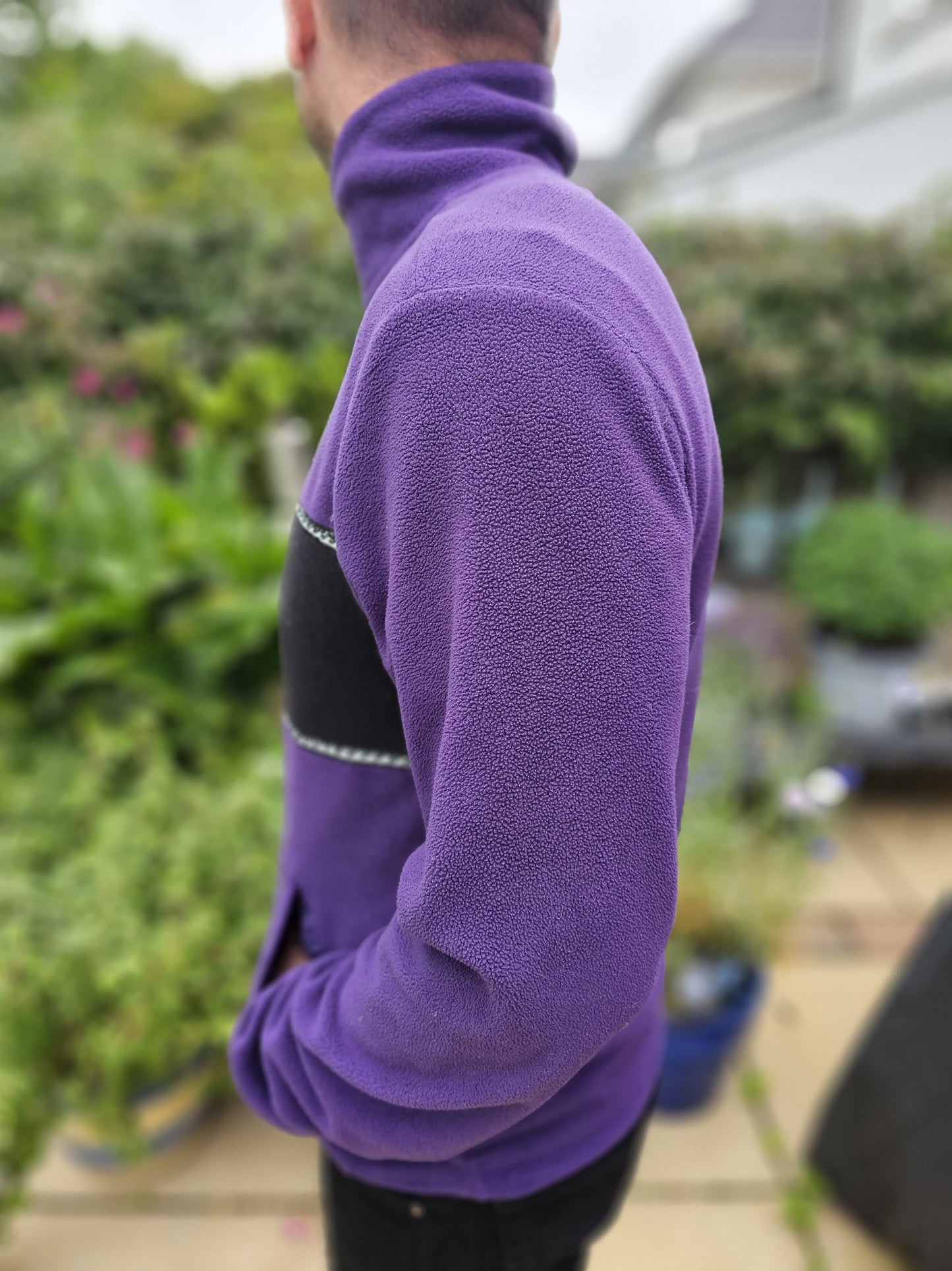 Billabong Mens/Unisex Arch Quarter 1/4 Zip Polar Fleece - M/Medium