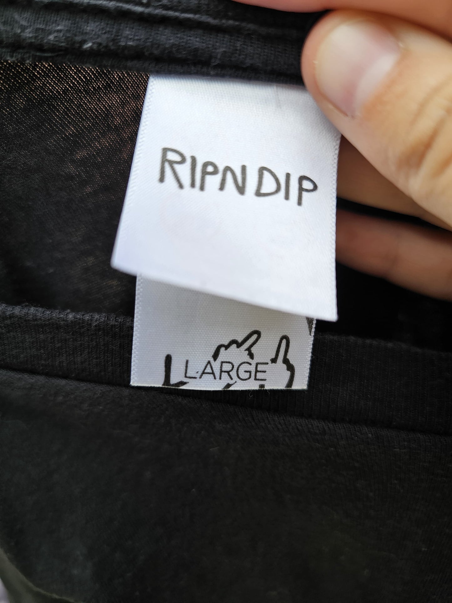 Ripndip Unisex Short Sleeve Nermal 'Must Be Nice' Print T-Shirt - L/Large