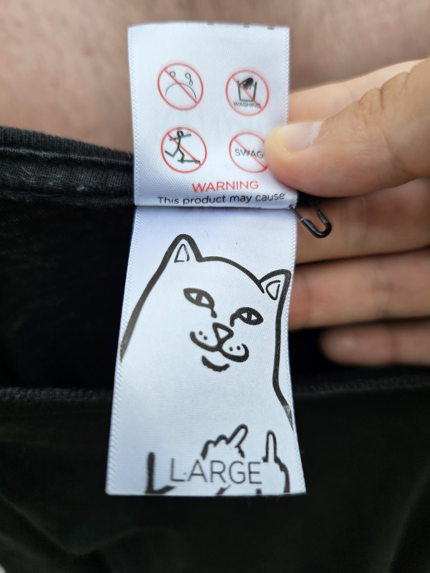 Ripndip Unisex Short Sleeve Nermal 'Must Be Nice' Print T-Shirt - L/Large