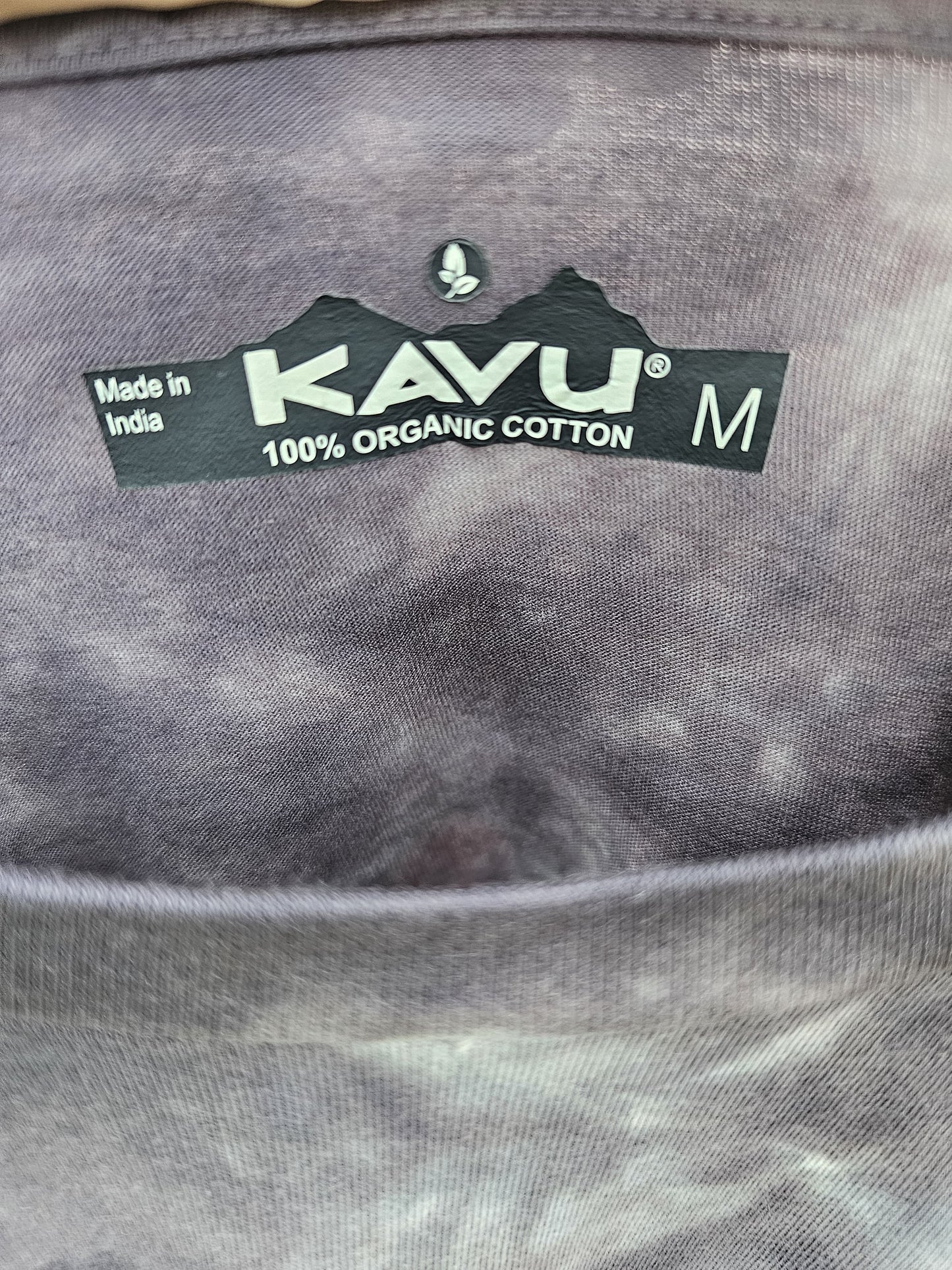 Mens KAVU Long Sleeve Smoke Tie Dye T-Shirt/Top - M/Medium