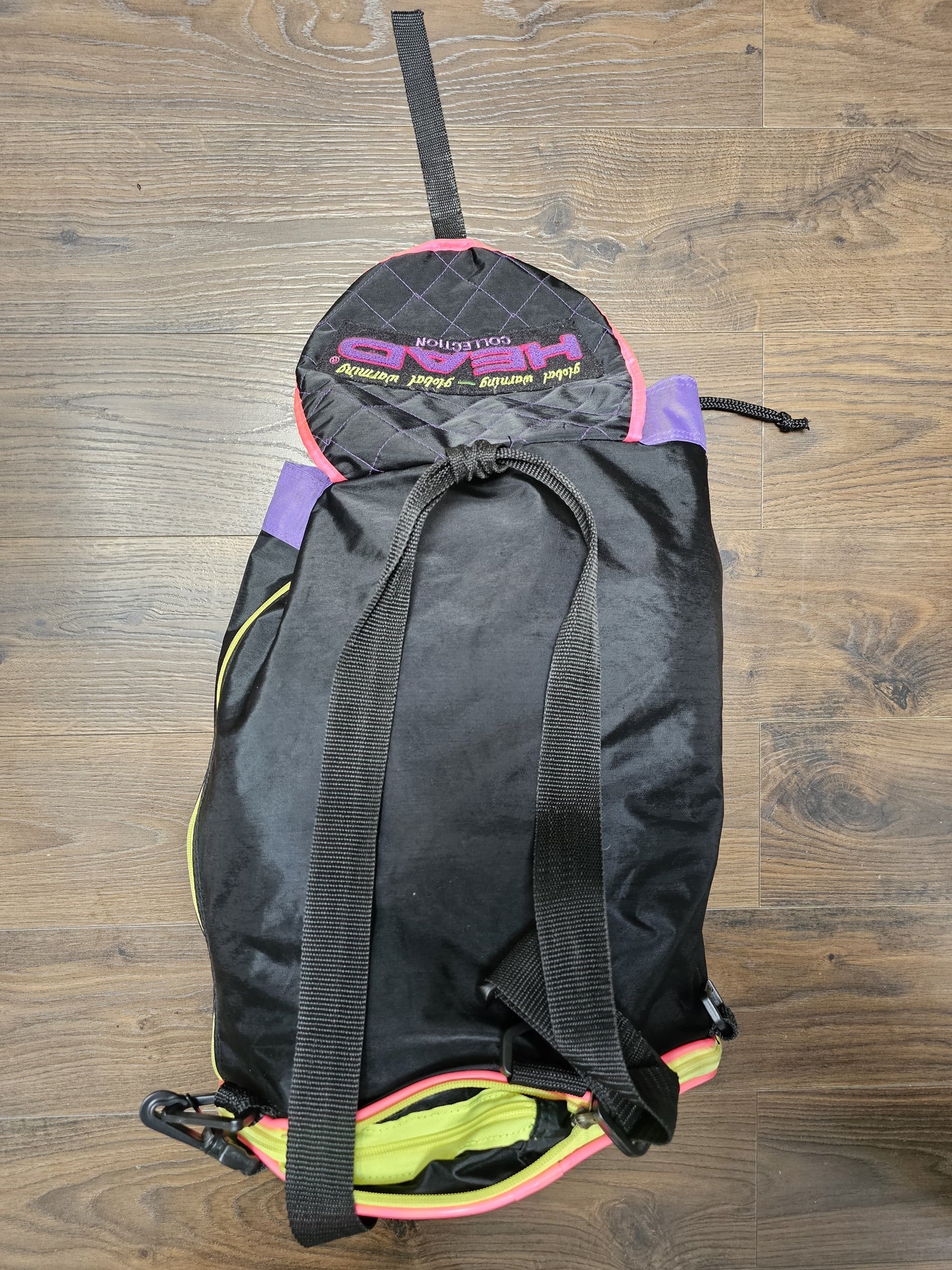 Vintage HEAD Global Warming Collection Backpack/Rucksack 80's/90's