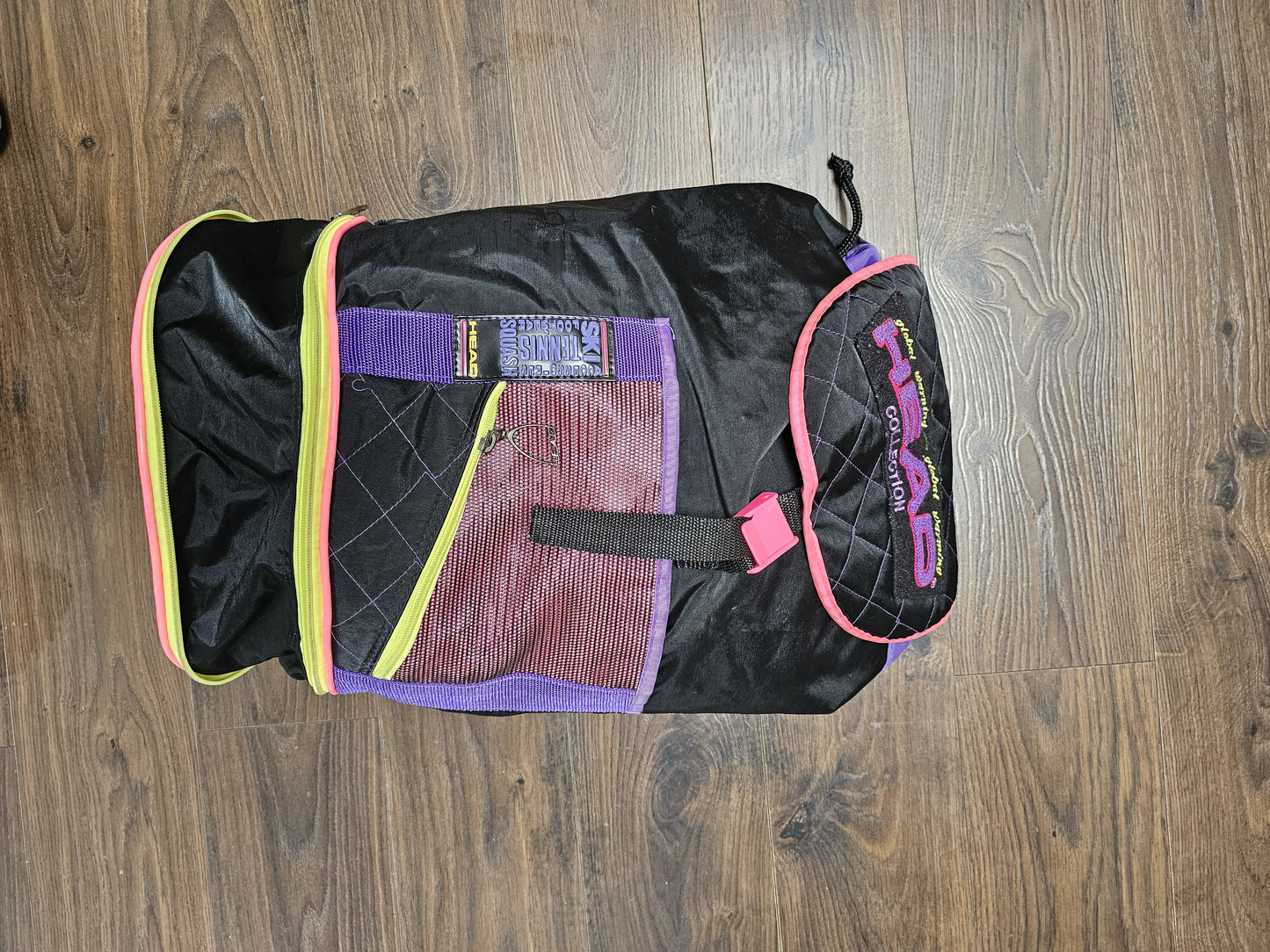 Vintage HEAD Global Warming Collection Backpack/Rucksack 80's/90's