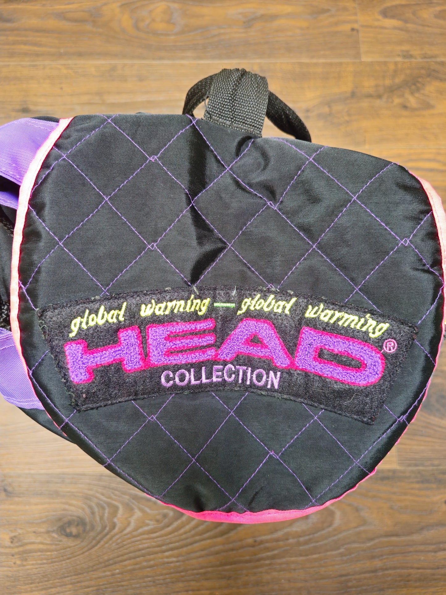 Vintage HEAD Global Warming Collection Backpack/Rucksack 80's/90's