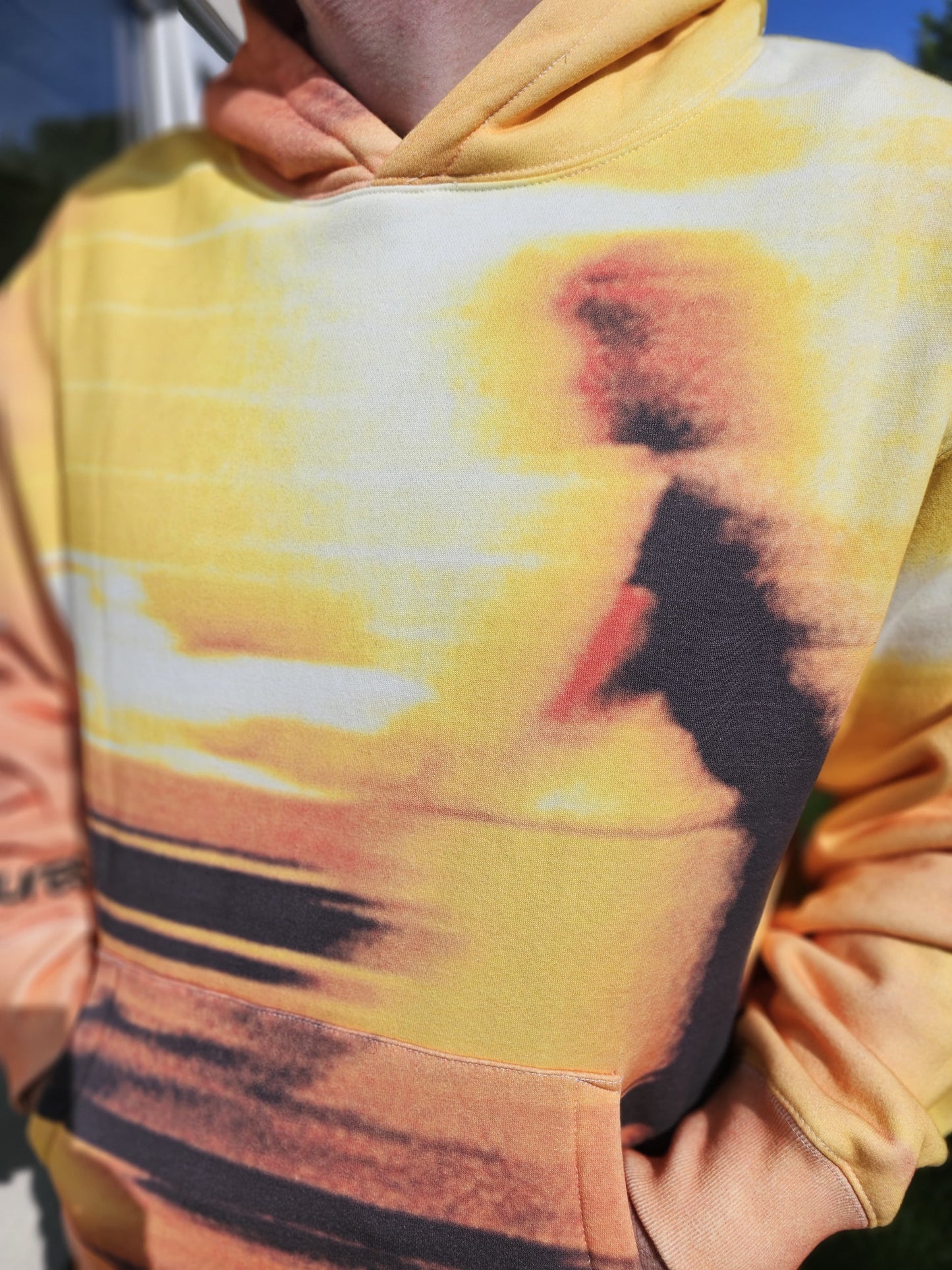 Limited Edition Blur X Pleasures Collab Pullover Embroidered Hoodie - L/Large