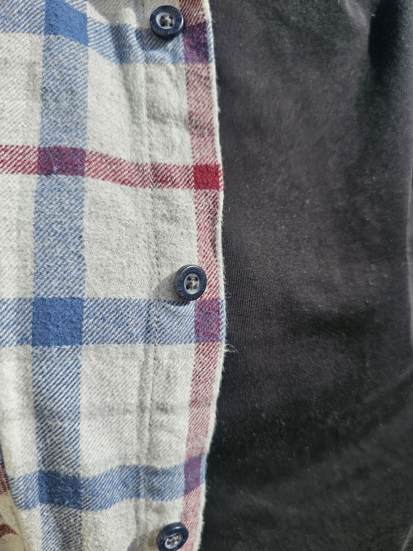 Mens Quiksilver Long Sleeve Modern Fit Button Up Check Shirt - M/Medium