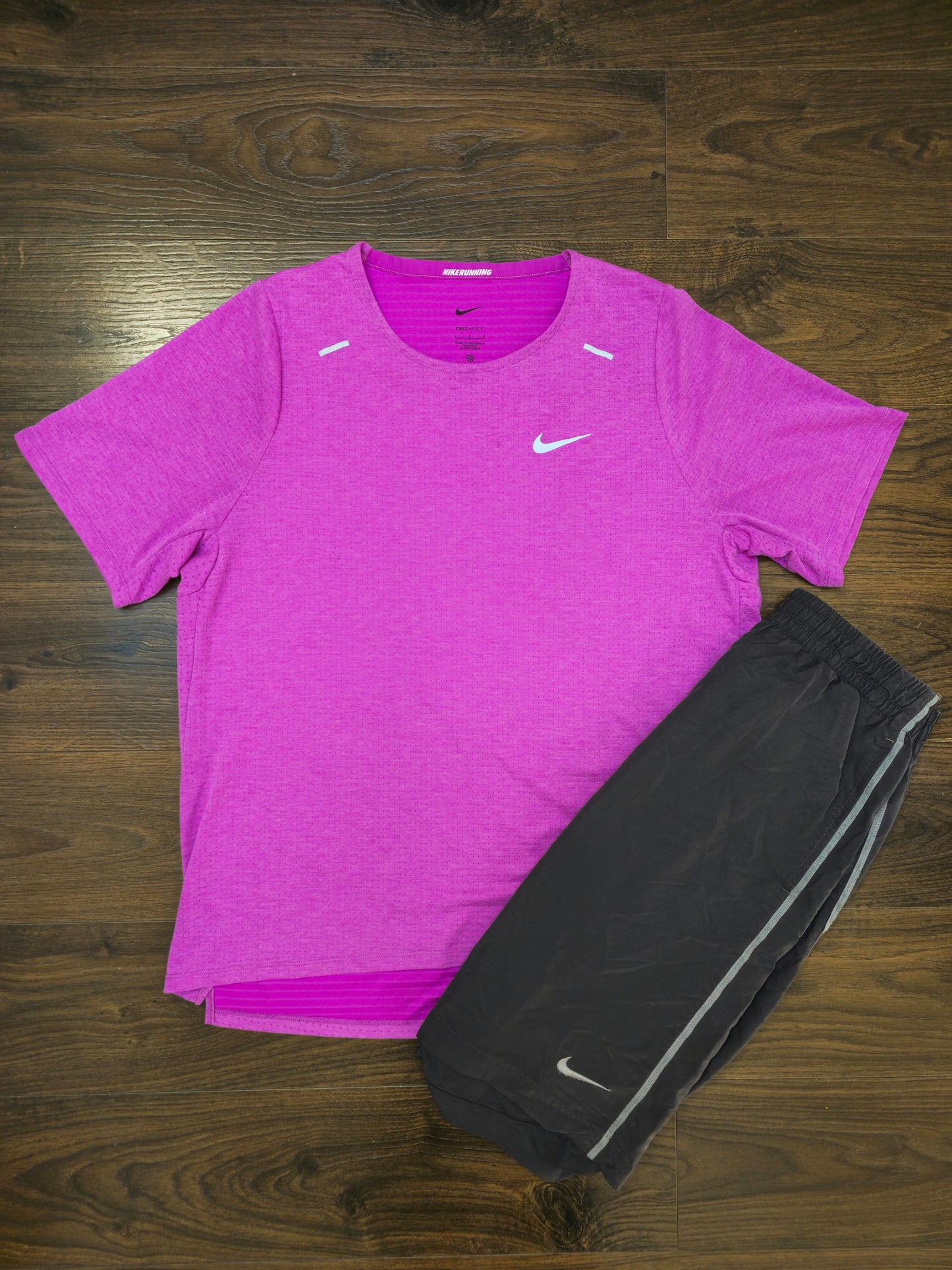 Nike/Air Max/Carharrt Activewear SET Shorts Short Sleeve T-Shirt Cap Shoulder Bag - L/Large