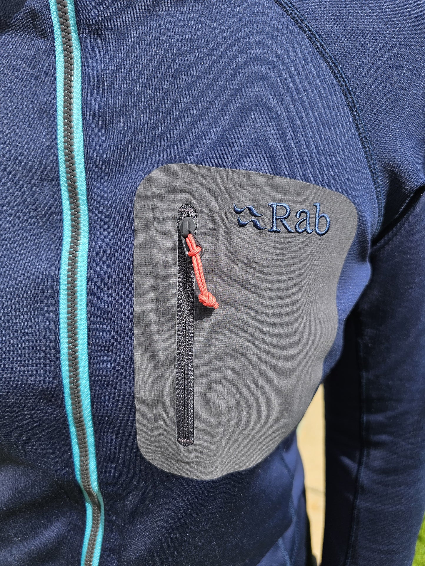 Womens Rab Full Zip Hooded Thermic Fleece Jacket - UK 10