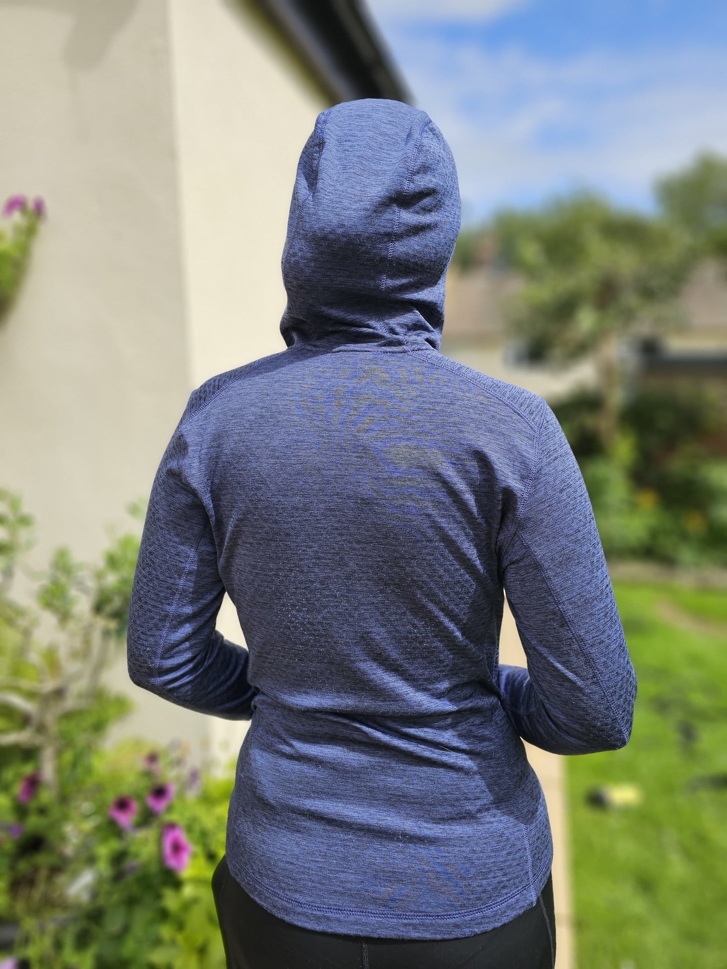 Womens Rab Full Zip Hooded Thermic Fleece Jacket - UK 10