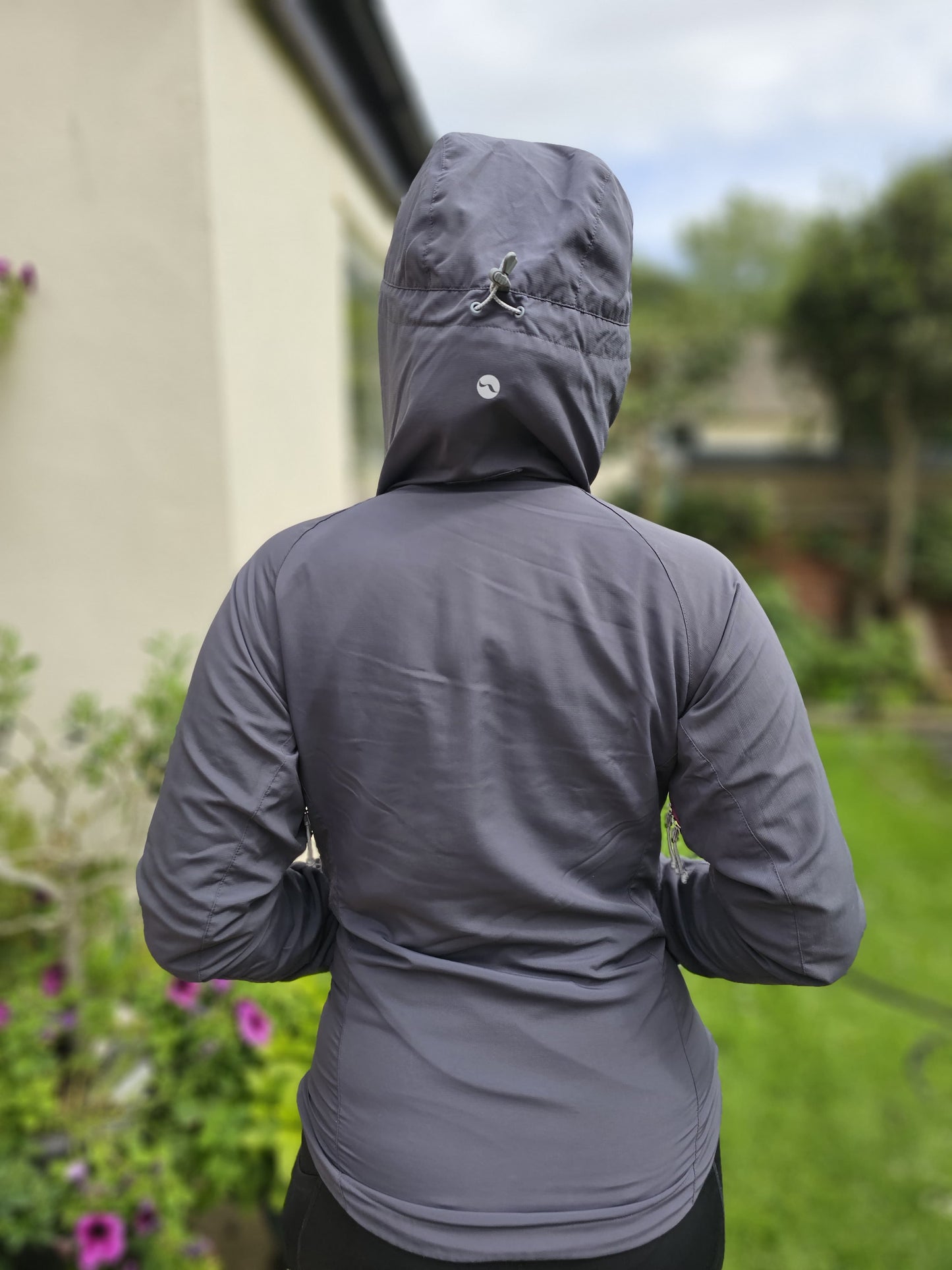 Rab Vapour-Rise Pertex Equilibrium Full Zip Hooded Soft Shell Jacket - UK 8