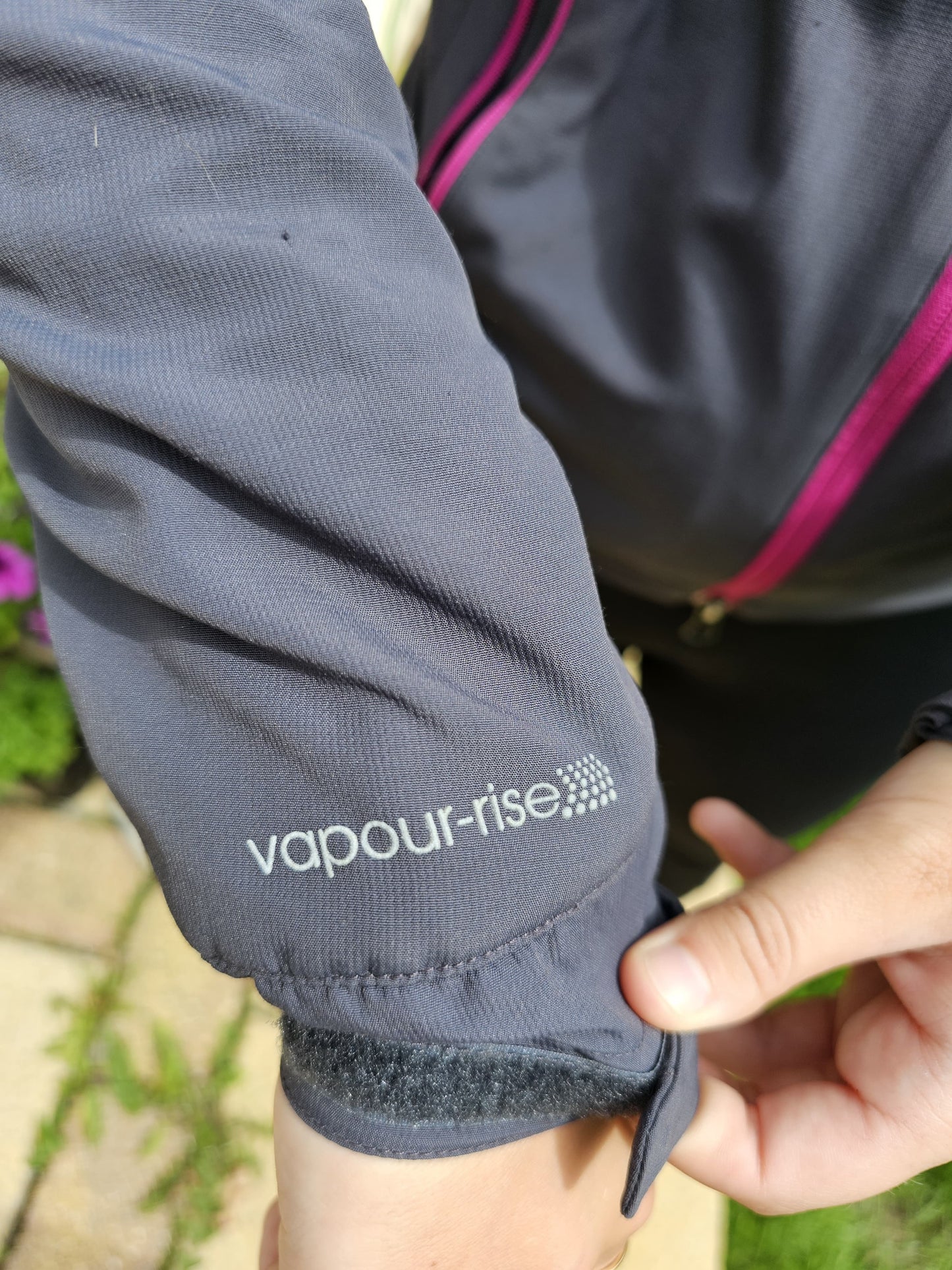 Rab Vapour-Rise Pertex Equilibrium Full Zip Hooded Soft Shell Jacket - UK 8