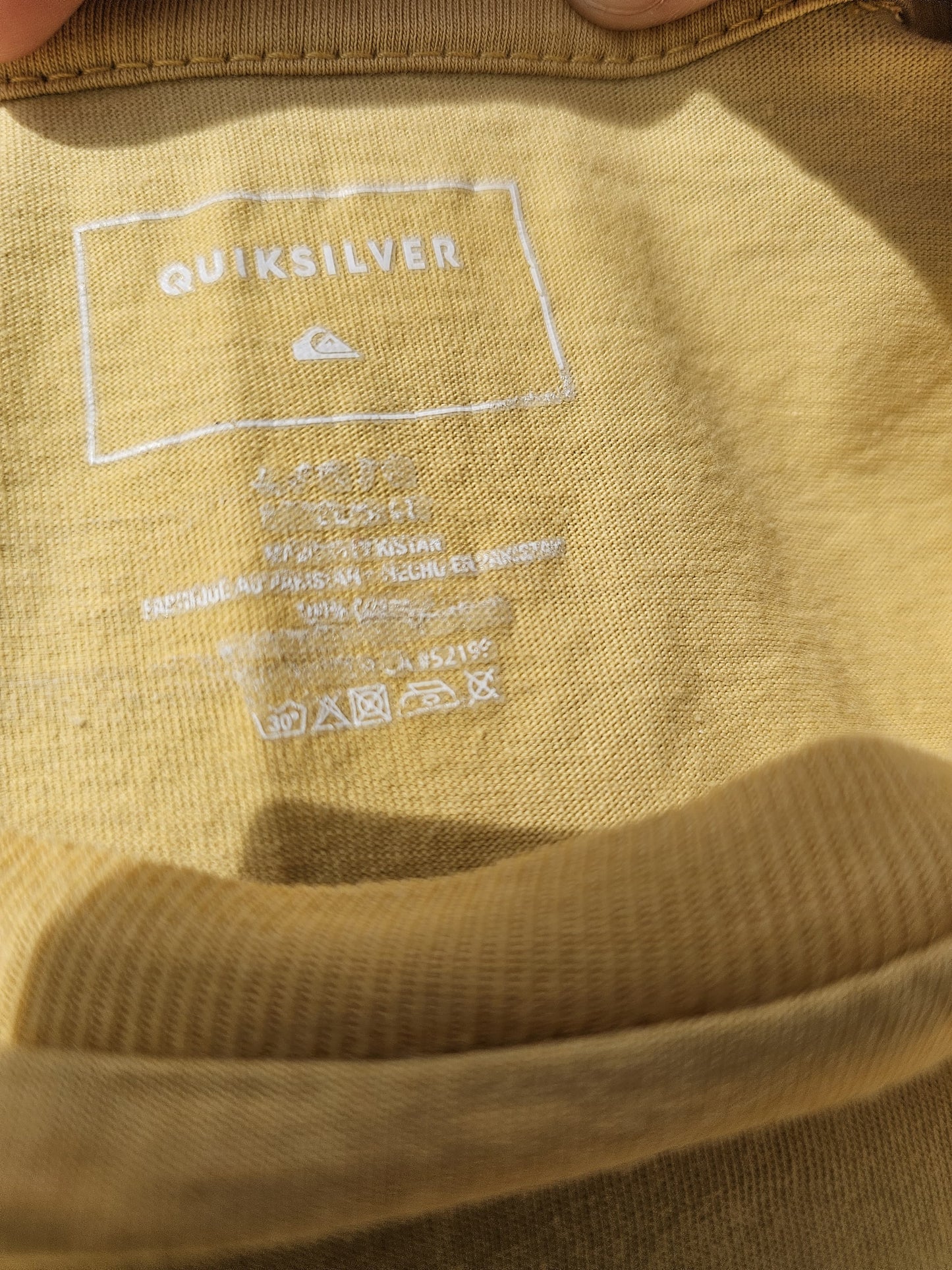 Mens Quiksilver Short Sleeve Print T-Shirt/Top Bundle - L/G/Large
