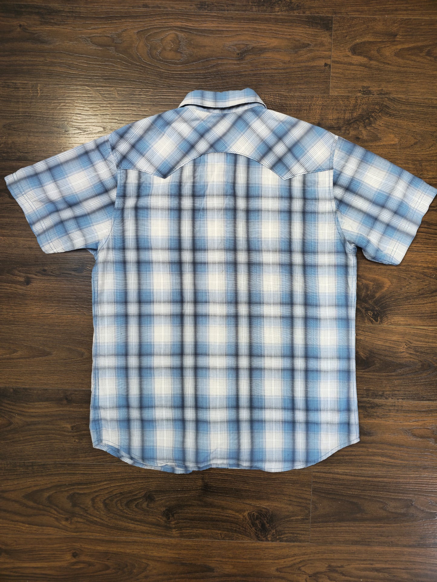 Mens Levi's Short Sleeve Check Checkered Shirt/Over Shirt - M/L Medium/Large