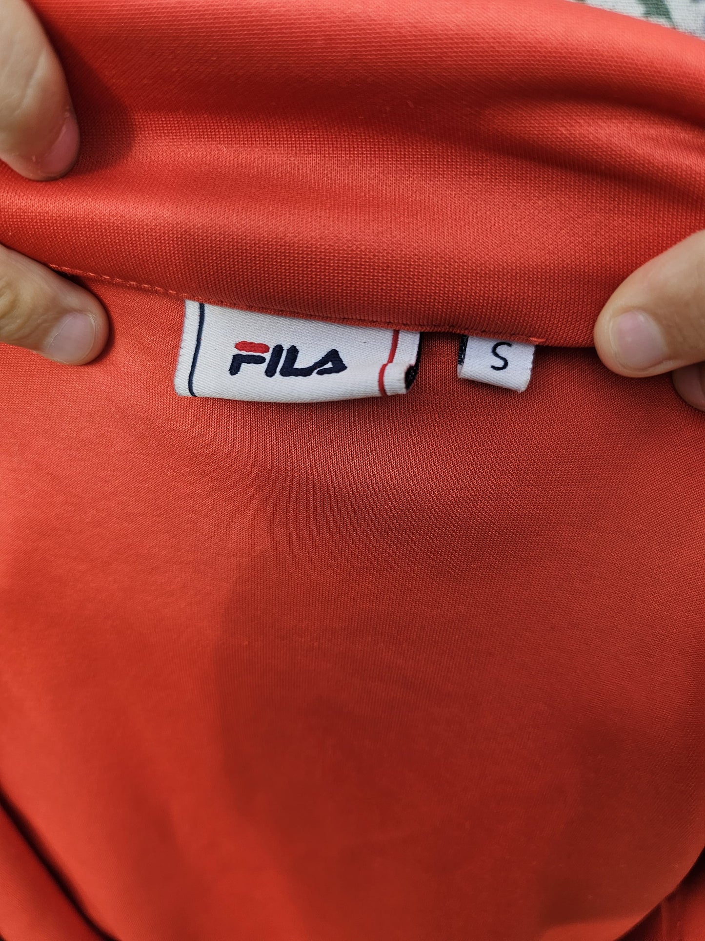 Vintage FILA Tracksuit Style Full Zip Retro Activewear Jacket - S/Small