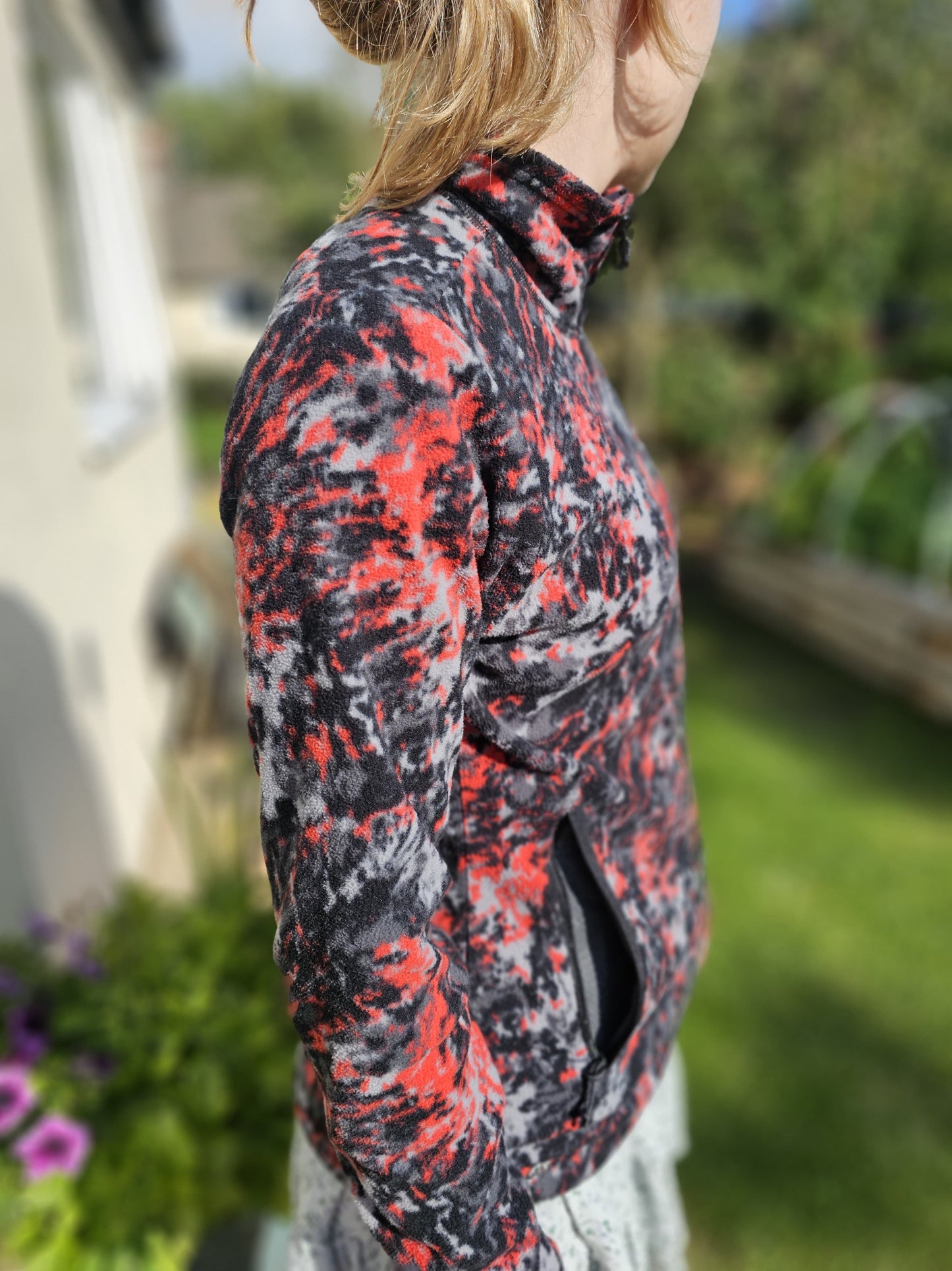 Berghaus Full Zip Multicolour Abstract Style Fleece Jacket - 12