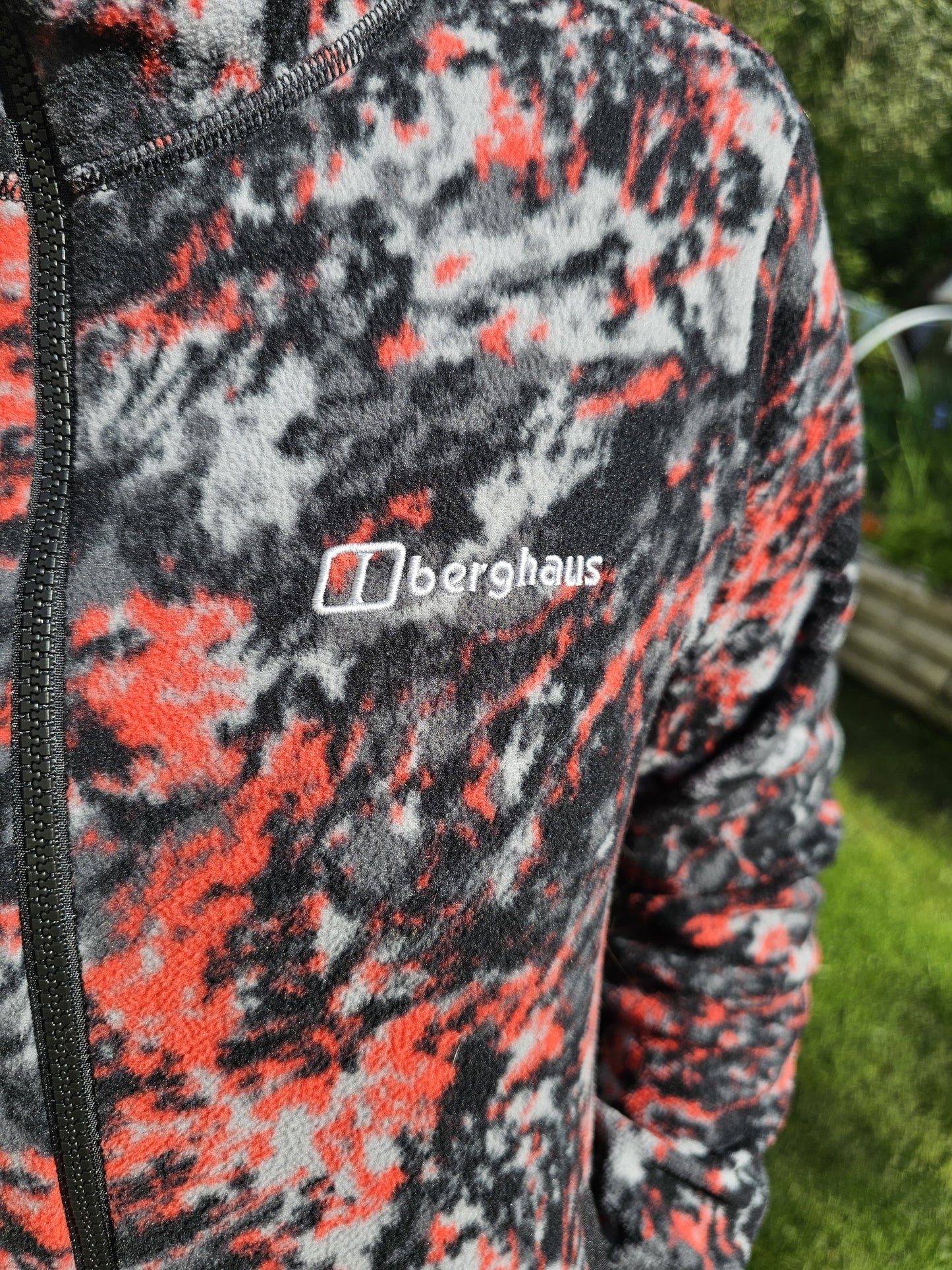 Berghaus Full Zip Multicolour Abstract Style Fleece Jacket - 12