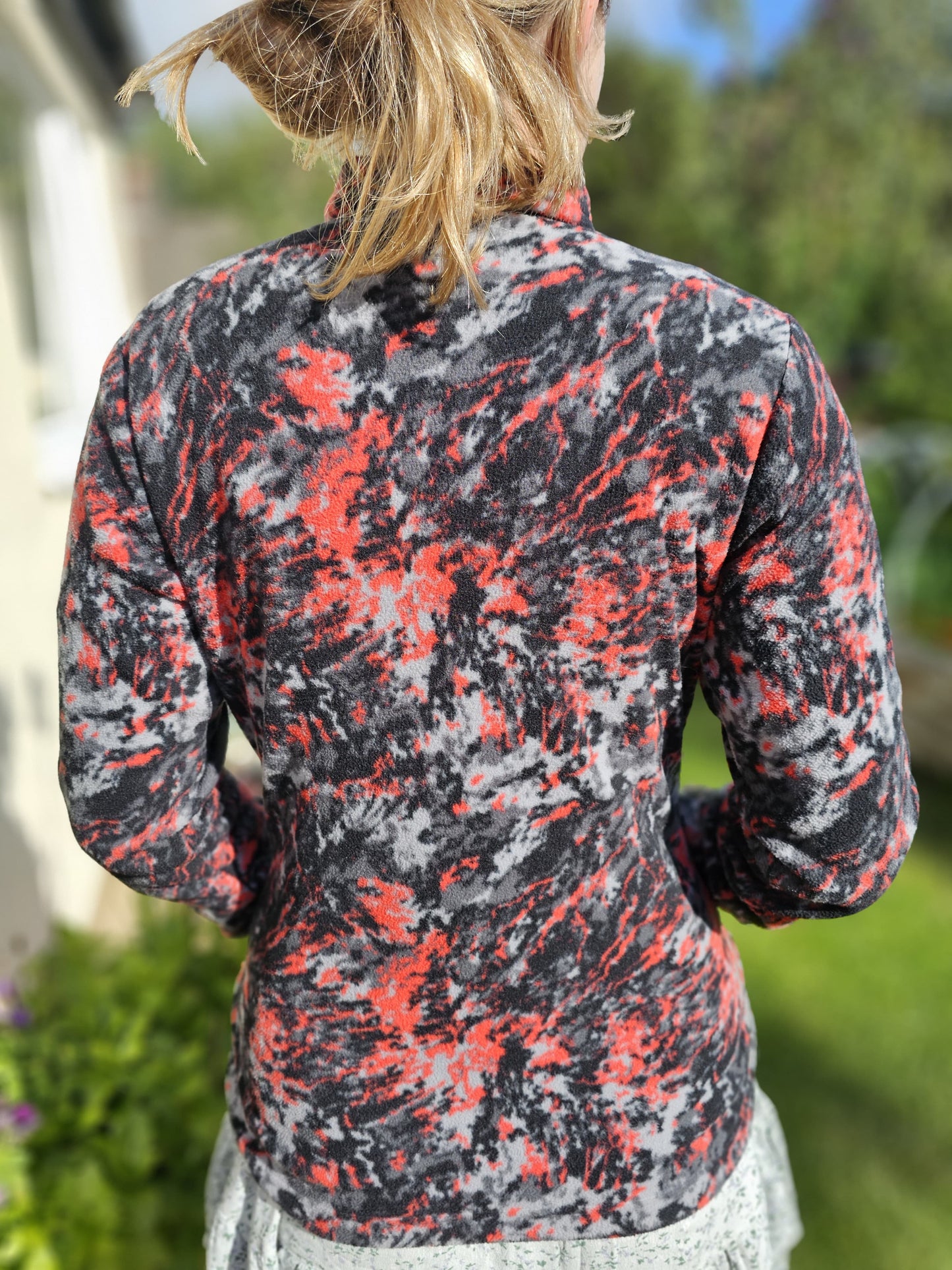 Berghaus Full Zip Multicolour Abstract Style Fleece Jacket - 12
