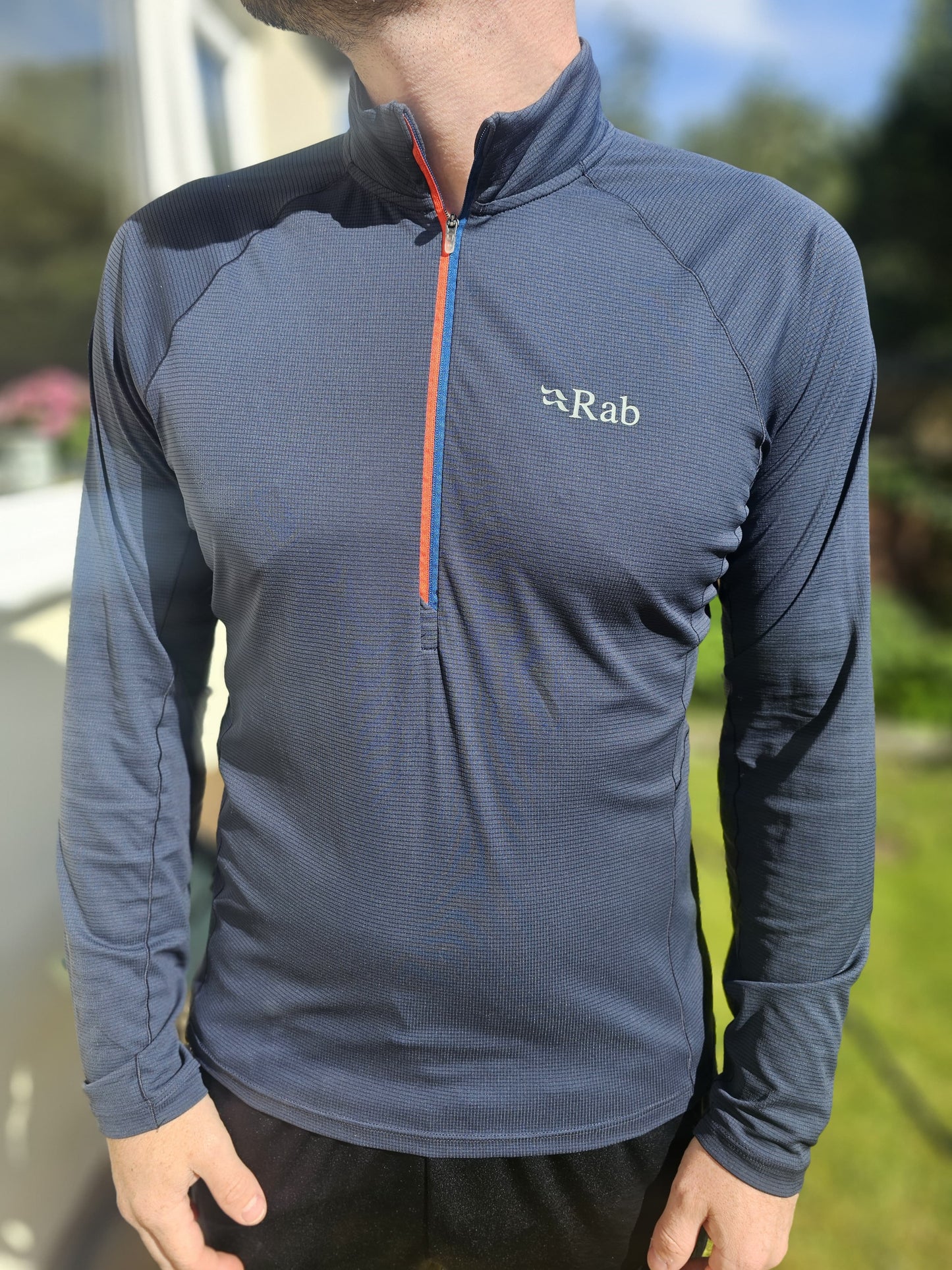 Rab Long Sleeve 1/2 Zip Base Layer Top - M/Medium