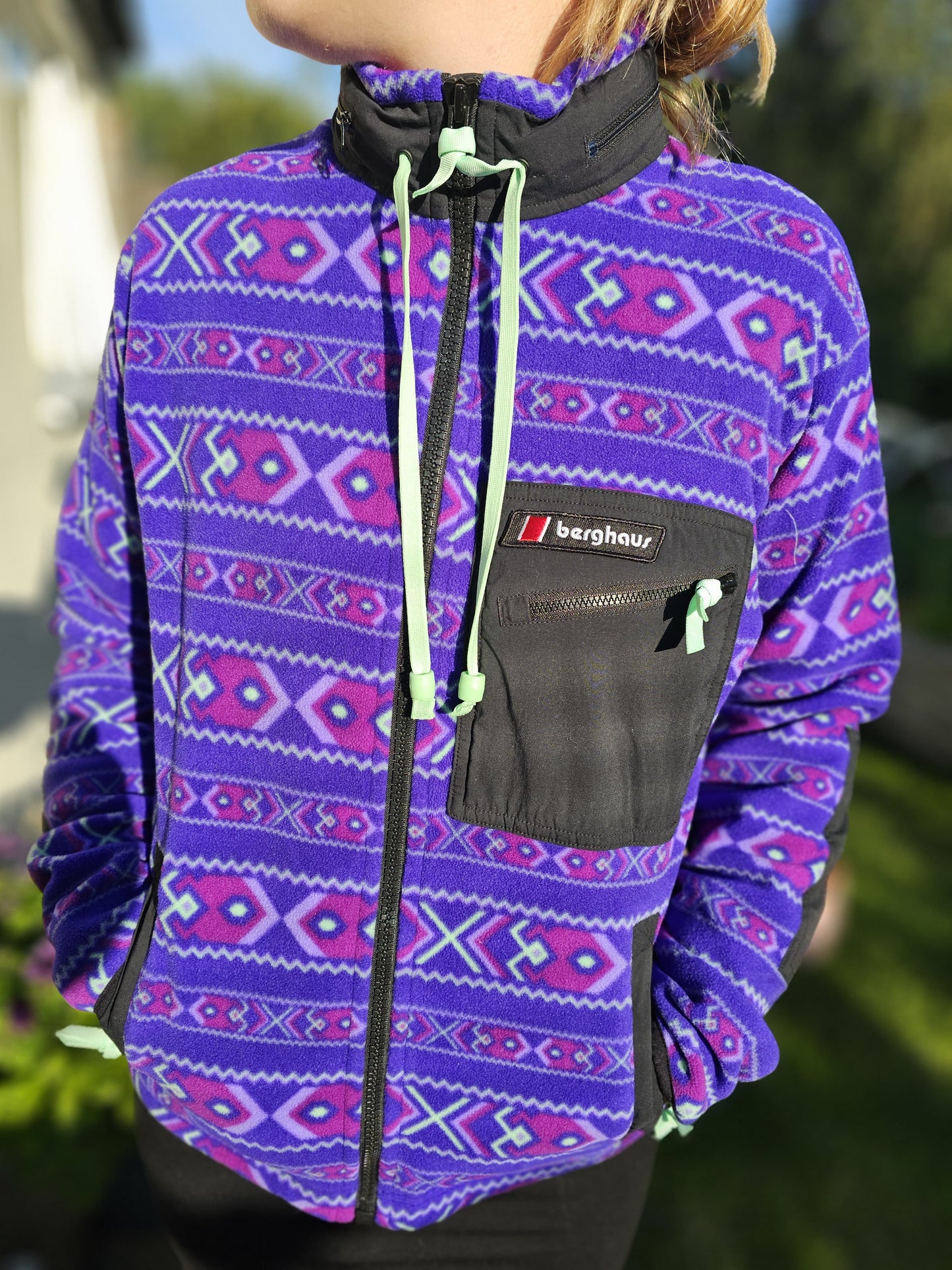 Berghaus Ascent 91 Dean Street Aztec Full Zip Jacket - Unisex - S/Small