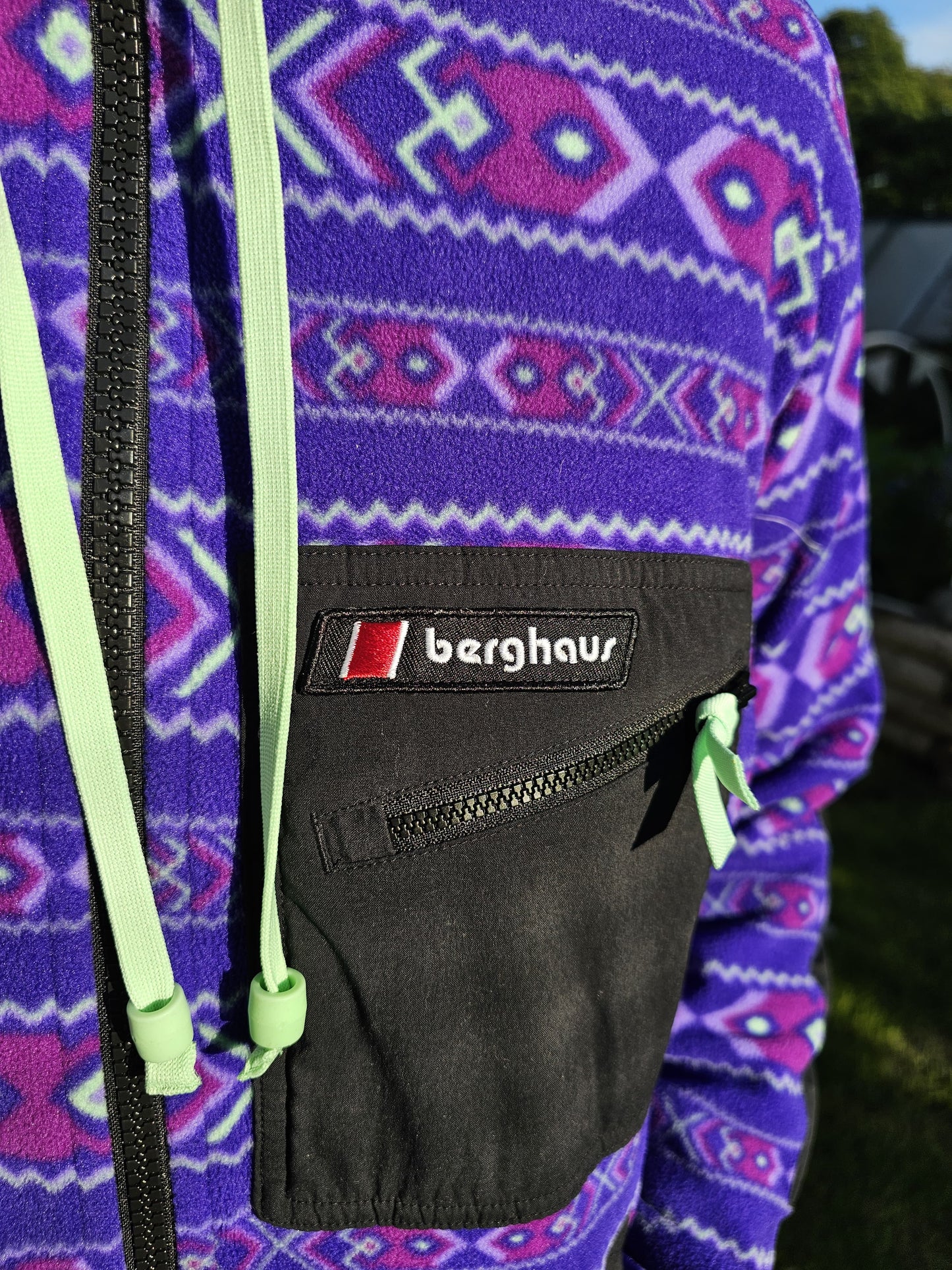 Berghaus Ascent 91 Dean Street Aztec Full Zip Jacket - Unisex - S/Small
