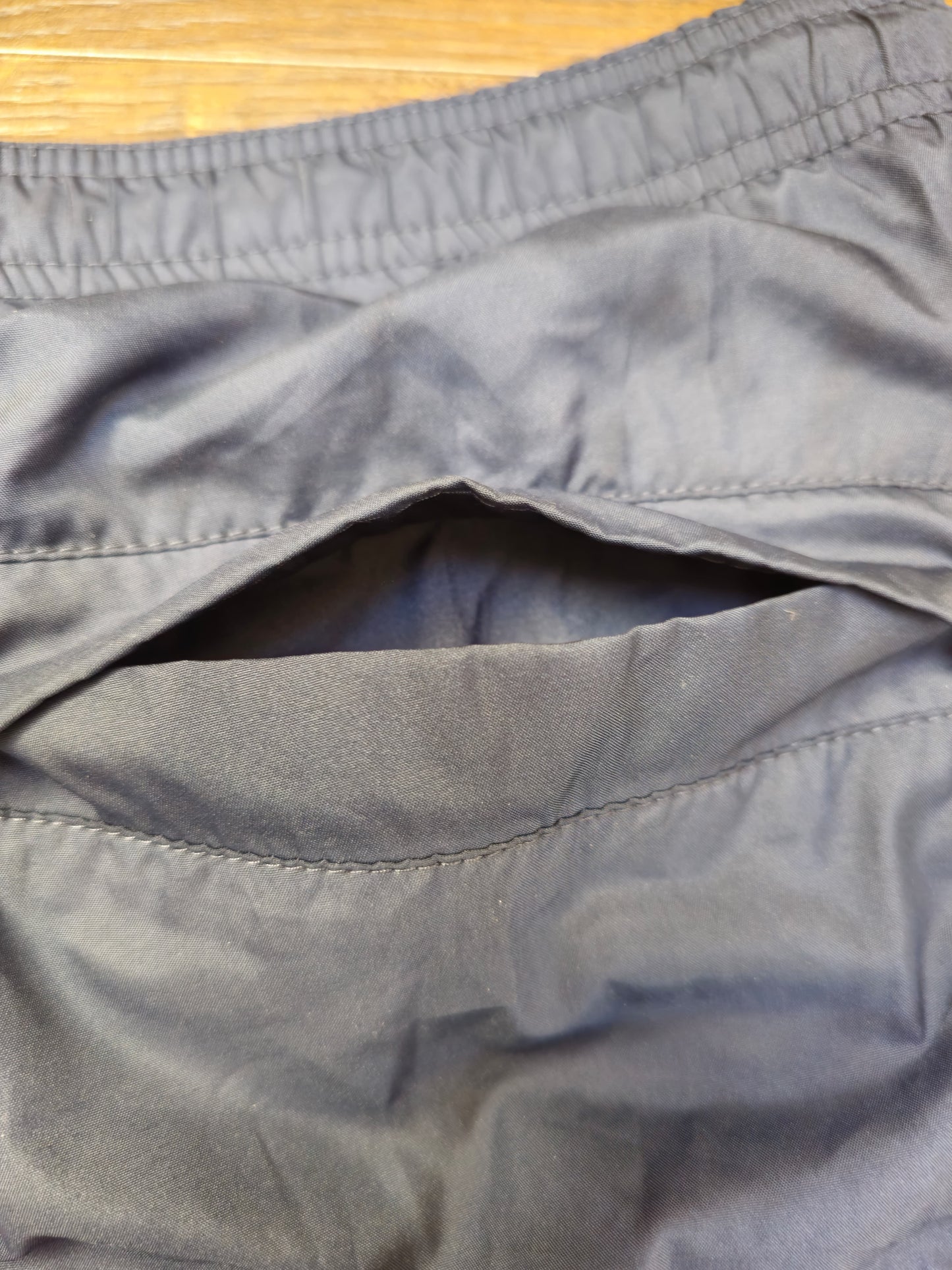 Nike Vintage Navy/White Mesh Lined Shorts - M/Medium