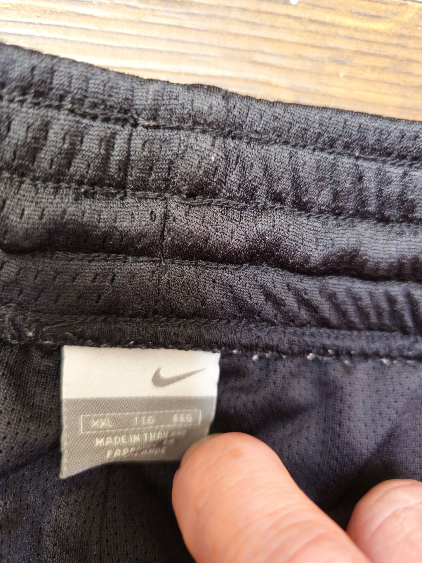 Nike Vintage Silver Tag Black Basketball Style Shorts - XXL/2XL/Extra Extra Large